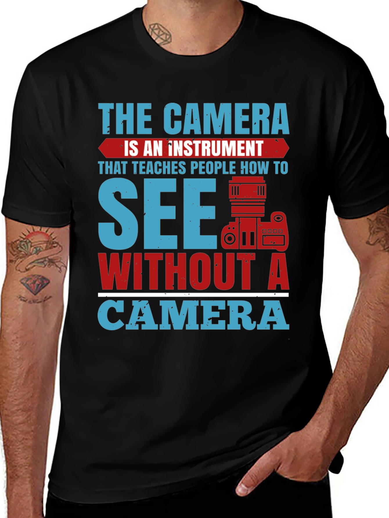 The Camera is an Instrument Graphic Tee