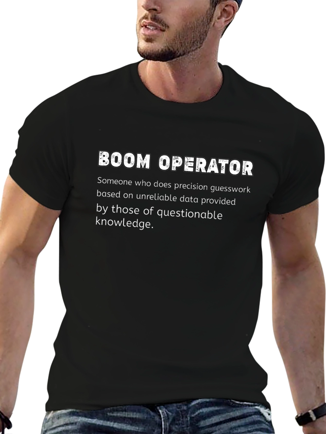 Boom Operator Graphic T-Shirt