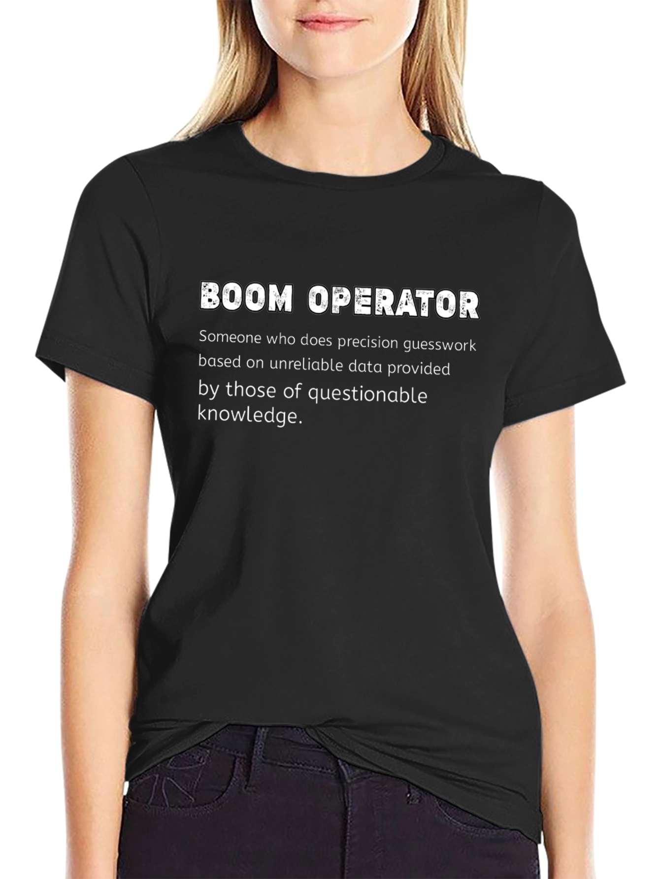 Boom Operator Graphic T-Shirt