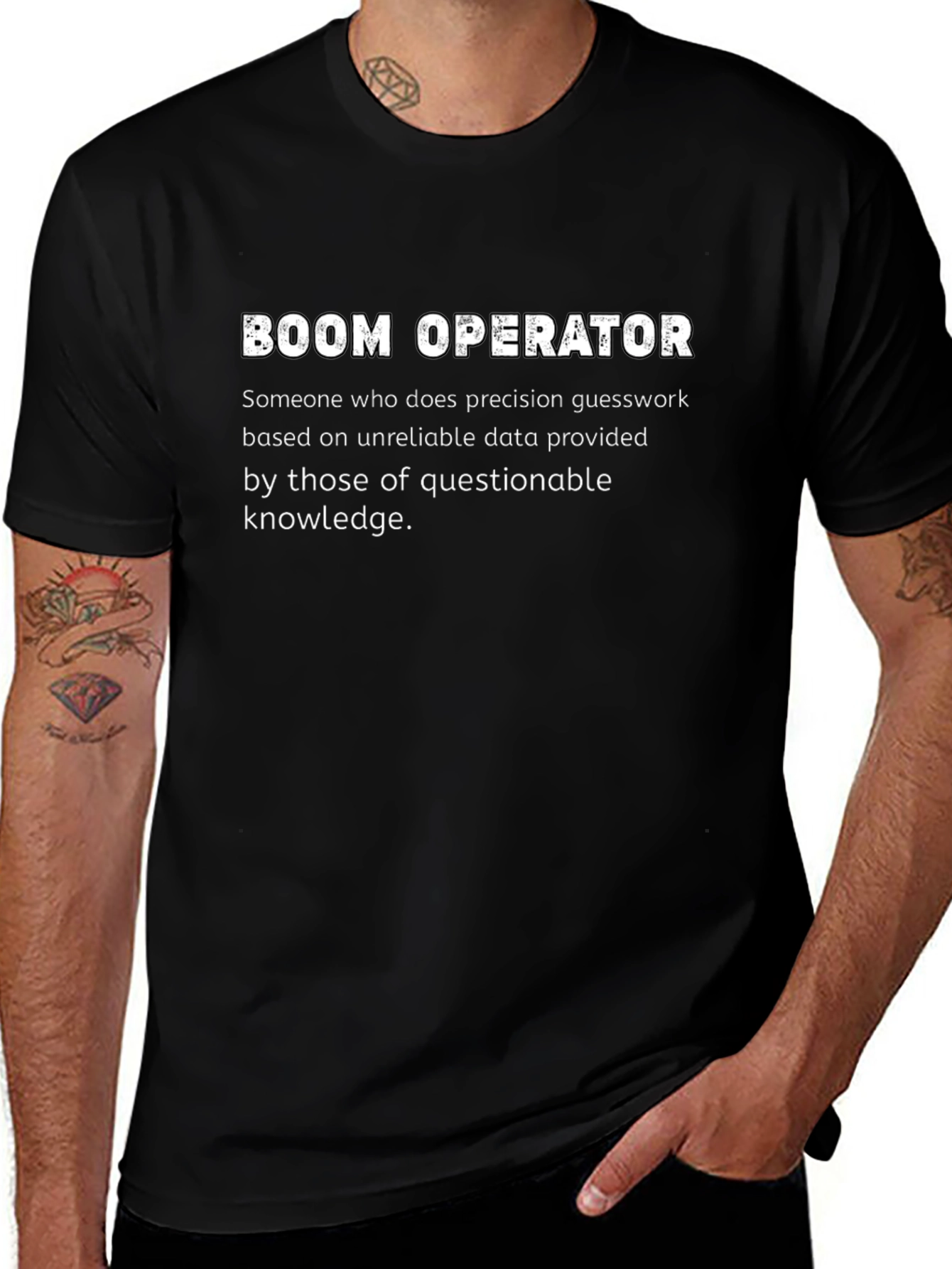Boom Operator Graphic T-Shirt