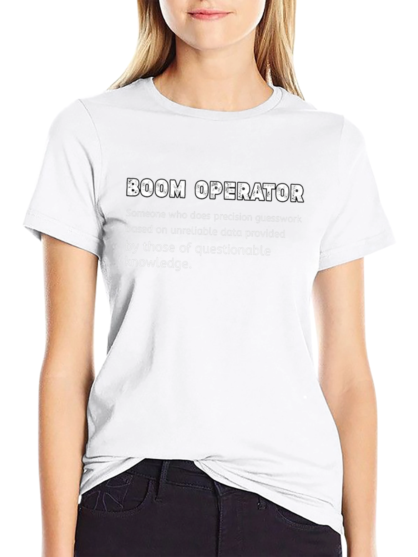 Boom Operator Graphic T-Shirt