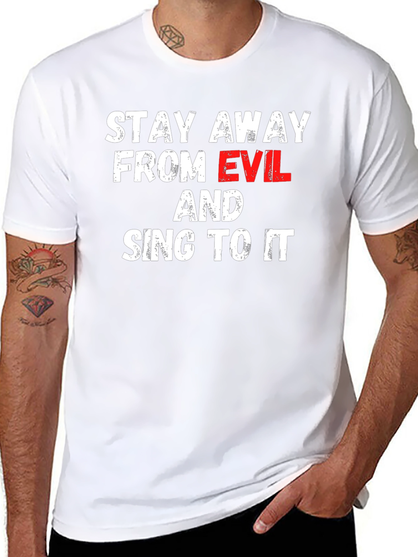 Stay Away From Evil T-Shirt