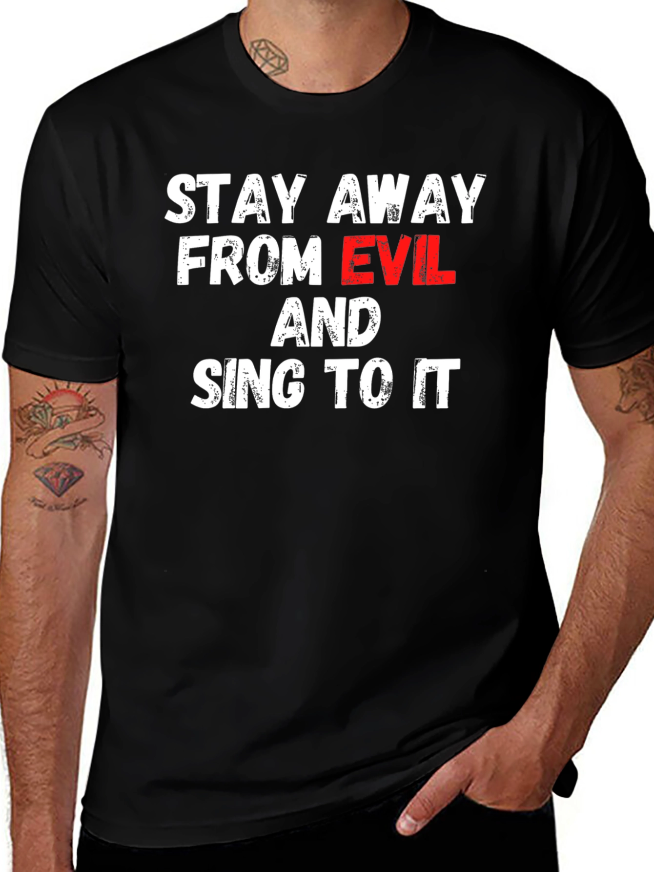 Stay Away From Evil T-Shirt