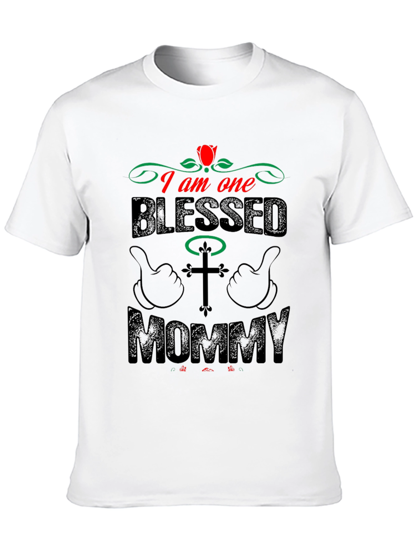 Blessed Mommy T-Shirt - Christian Mothers Day Gift