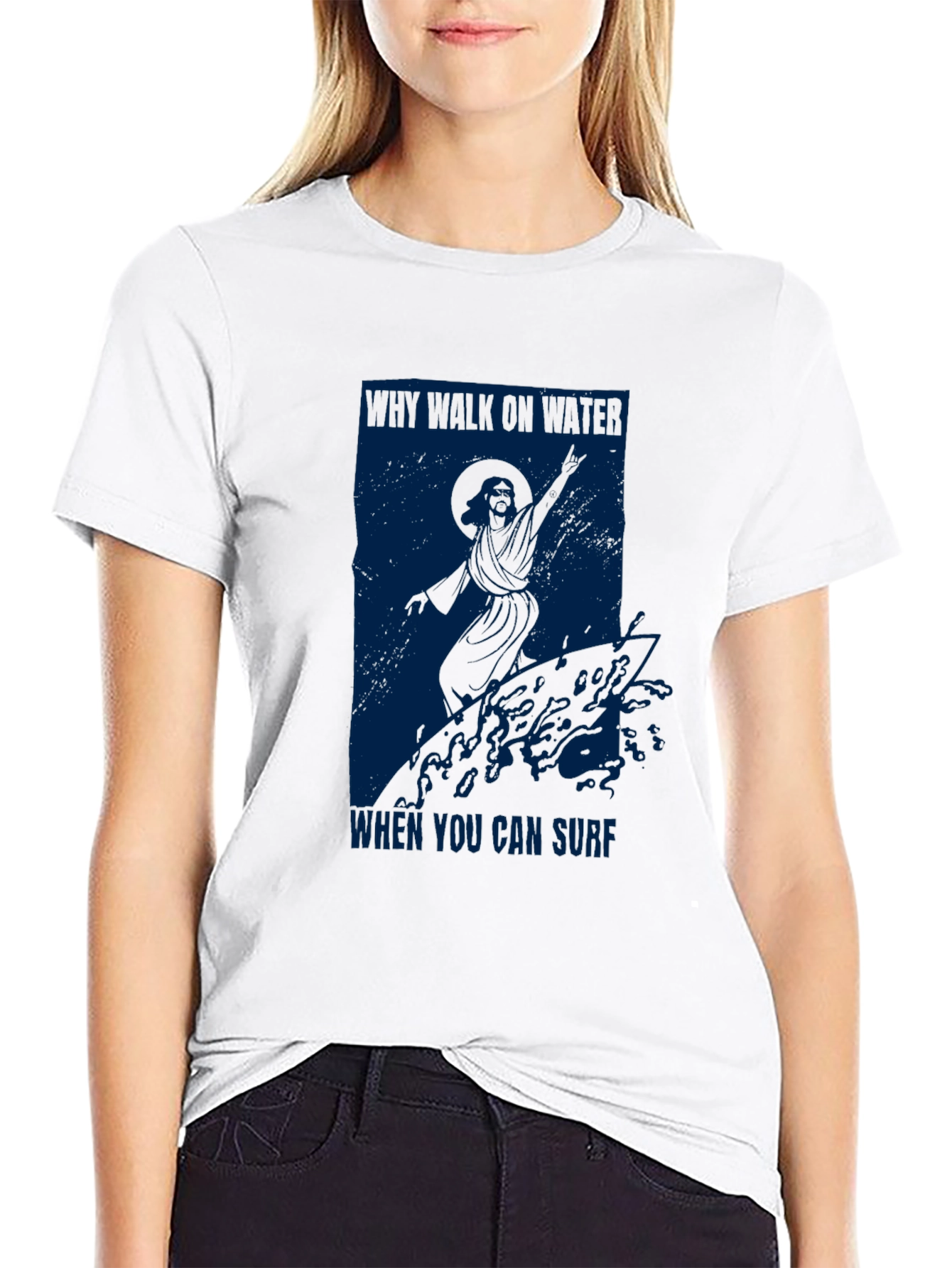 Why Walk On Water? Graphic Tee