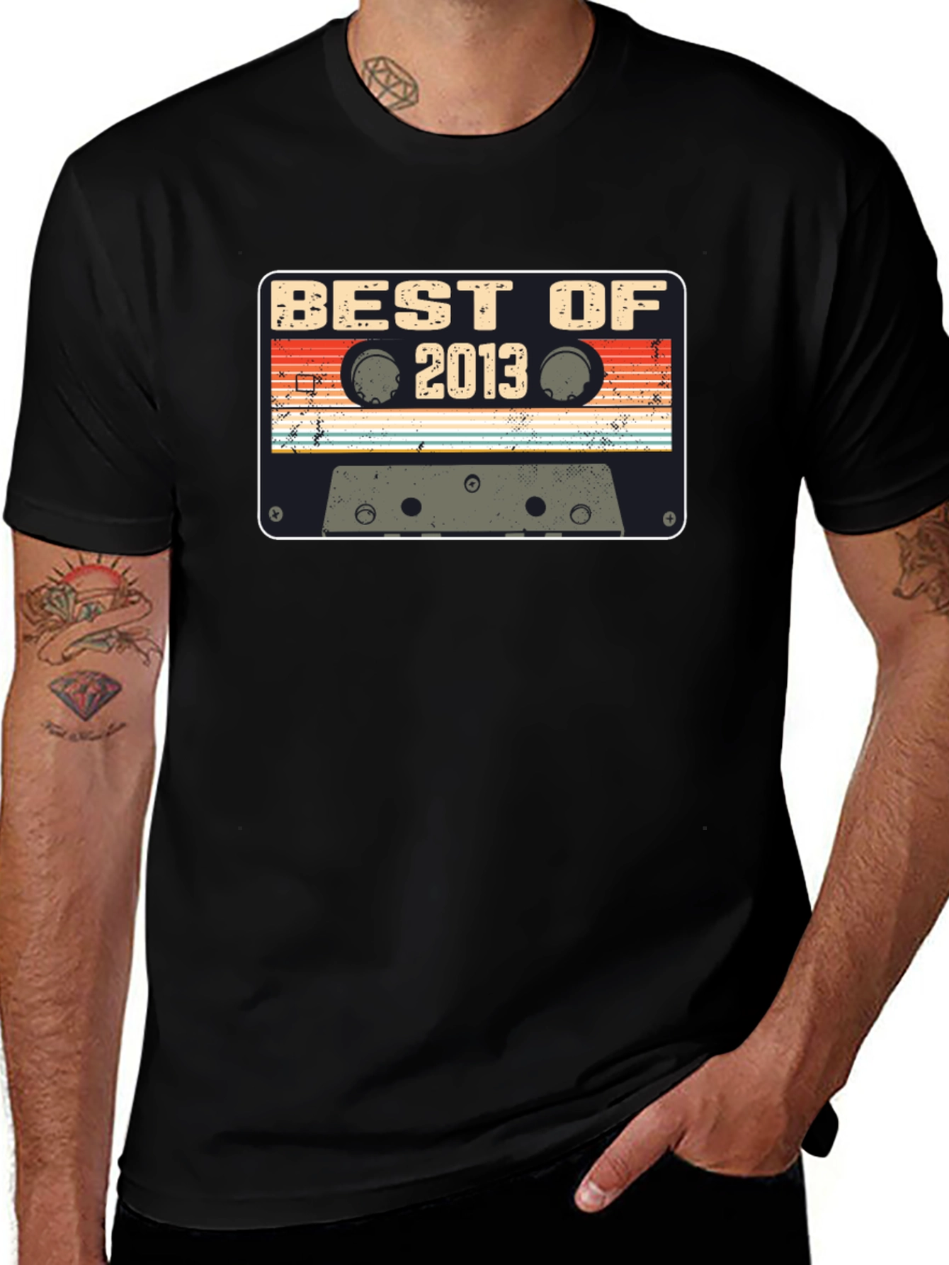 Best of 2013 Cassette Tape Graphic T-Shirt