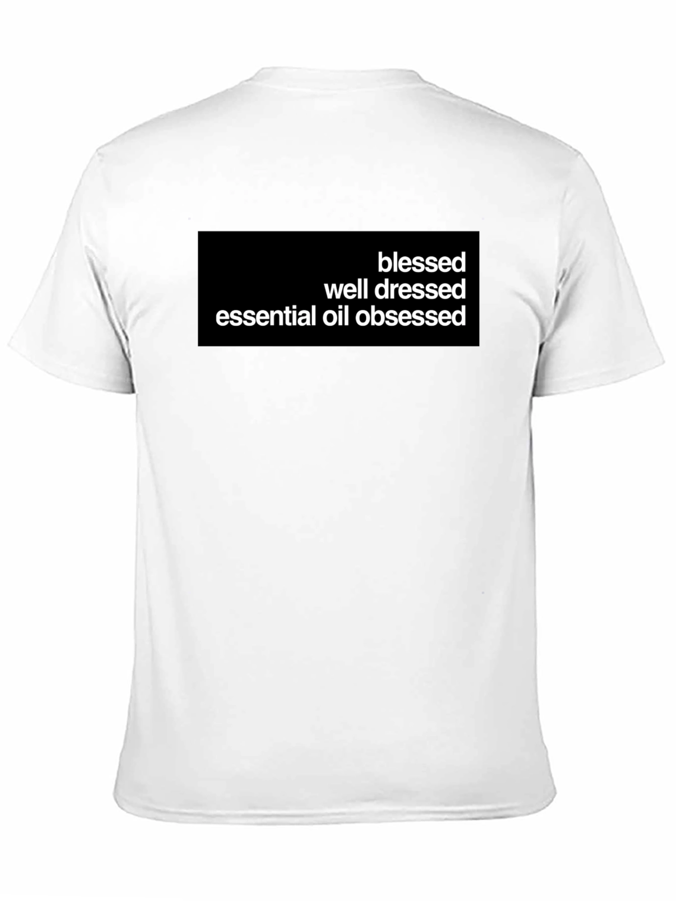 Blessed Essential Oil Obsessed Black T-Shirt