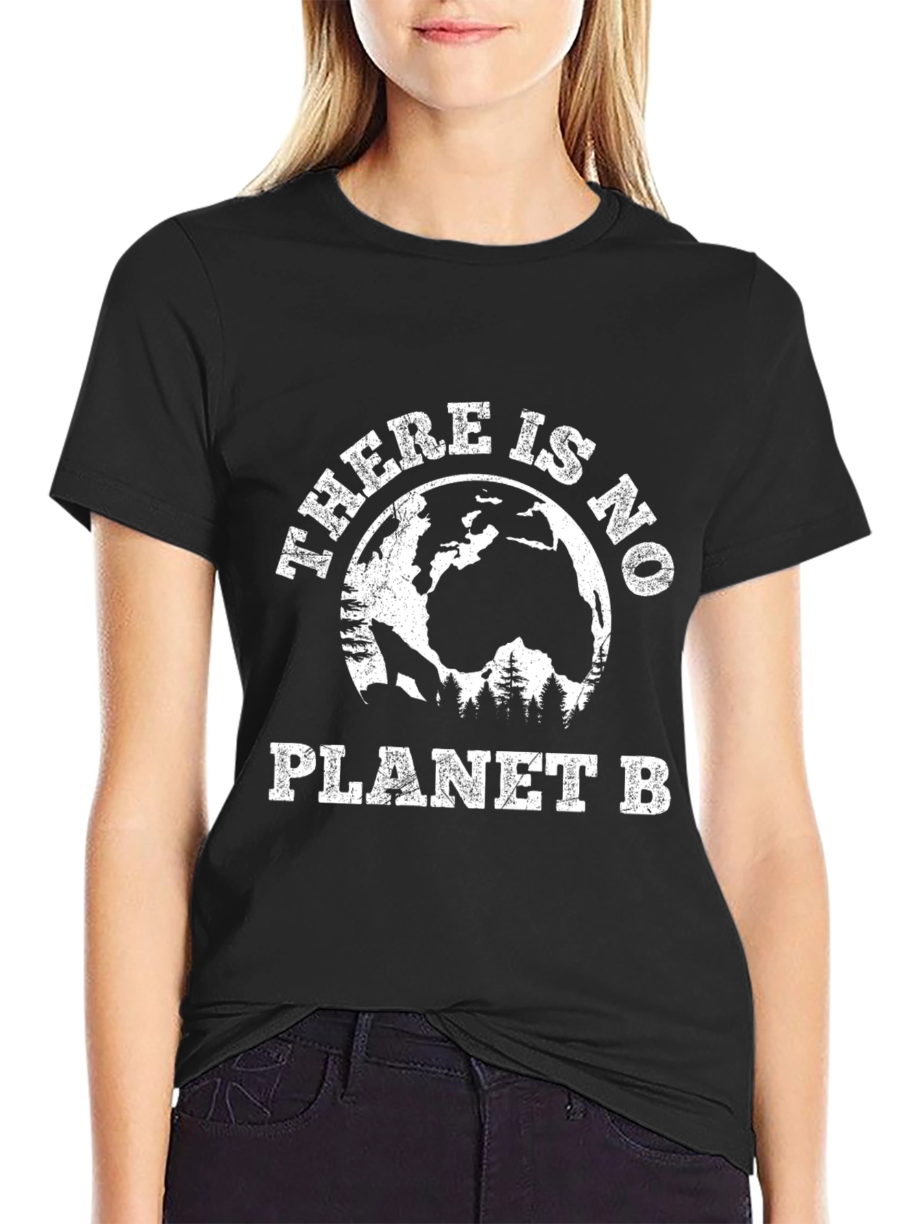 There is No Planet B Black T-Shirt