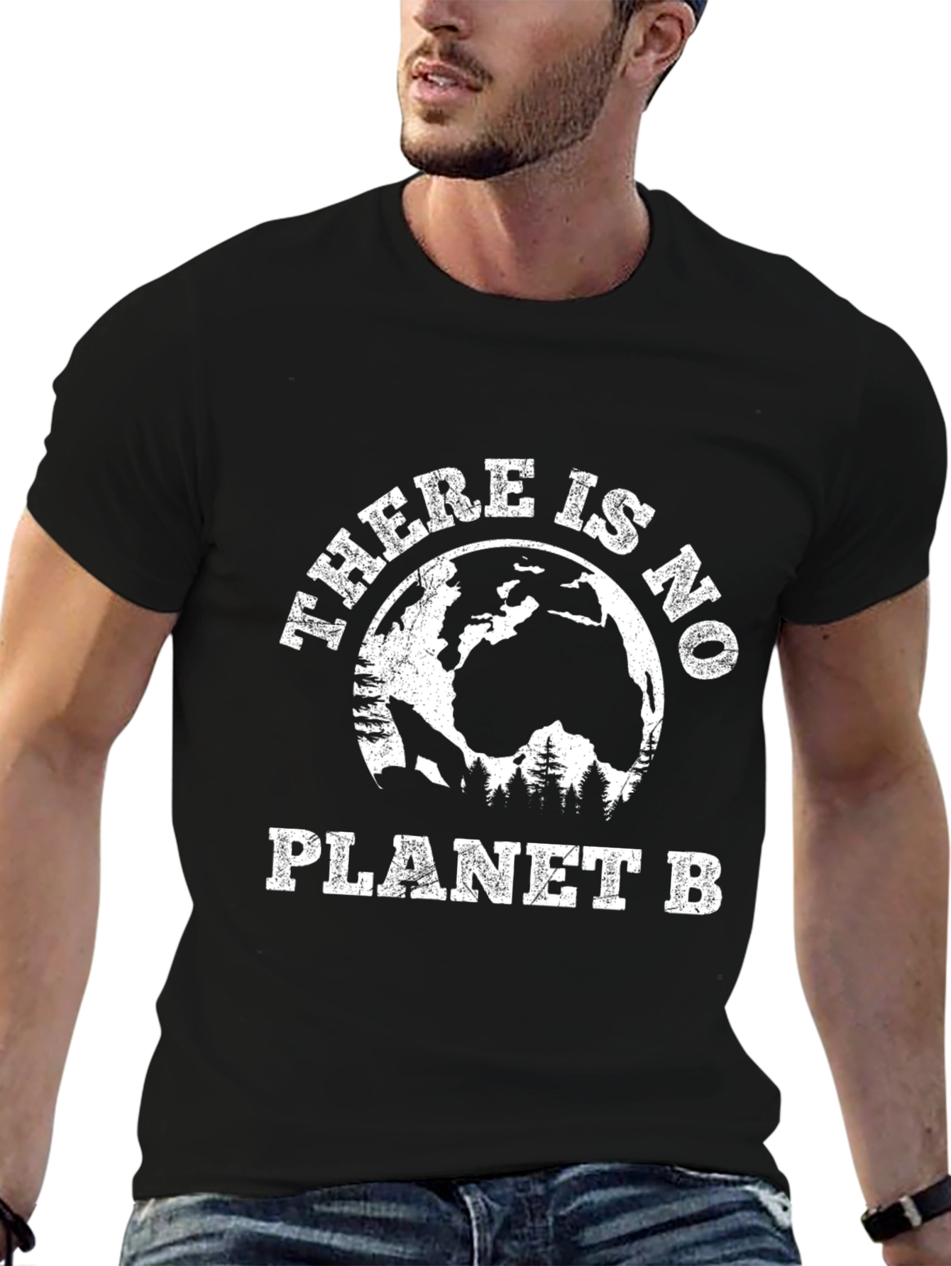 There is No Planet B Black T-Shirt