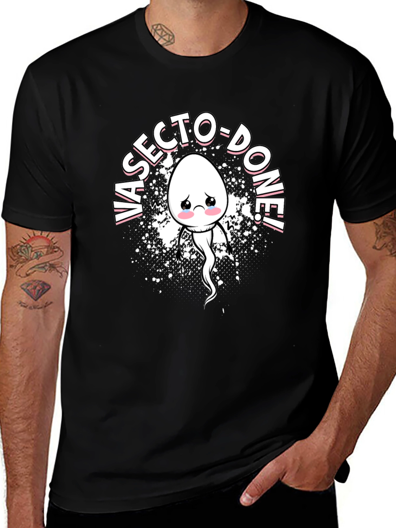 Vasecto-Done! Funny Mens Graphic Tee