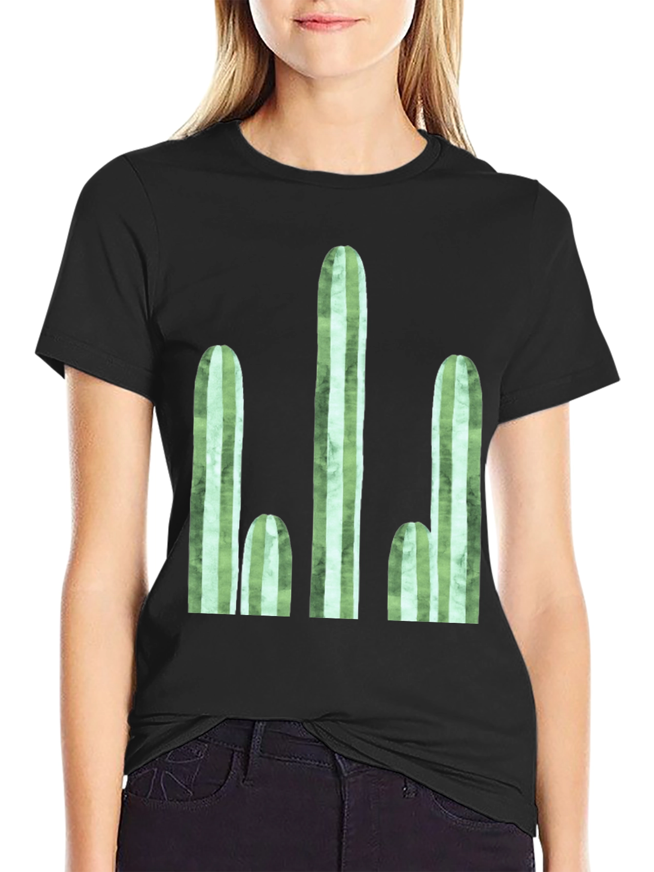 Cactus Graphic Tee - Trendy Desert Style