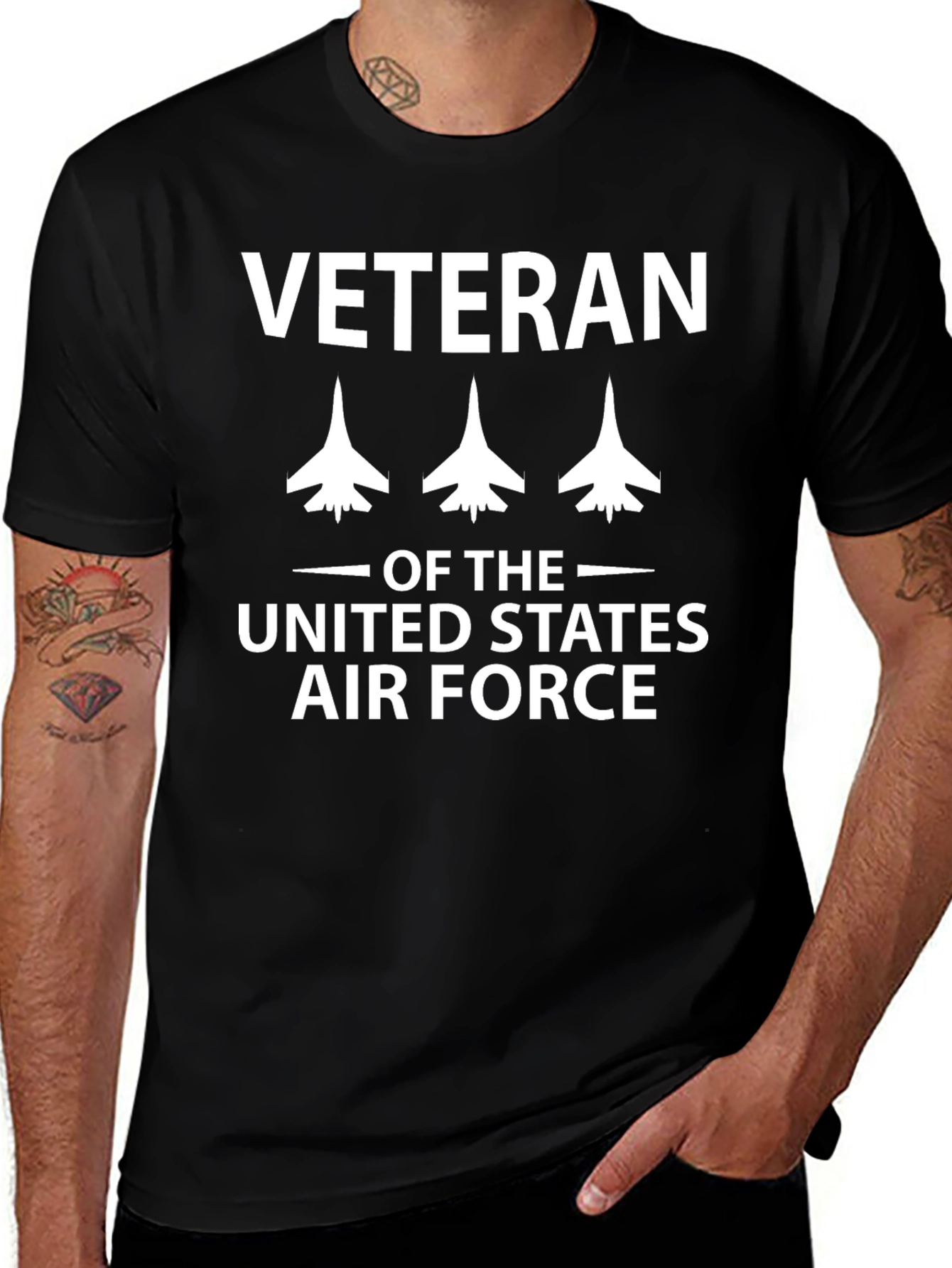 Veteran US Air Force Graphic T-Shirt