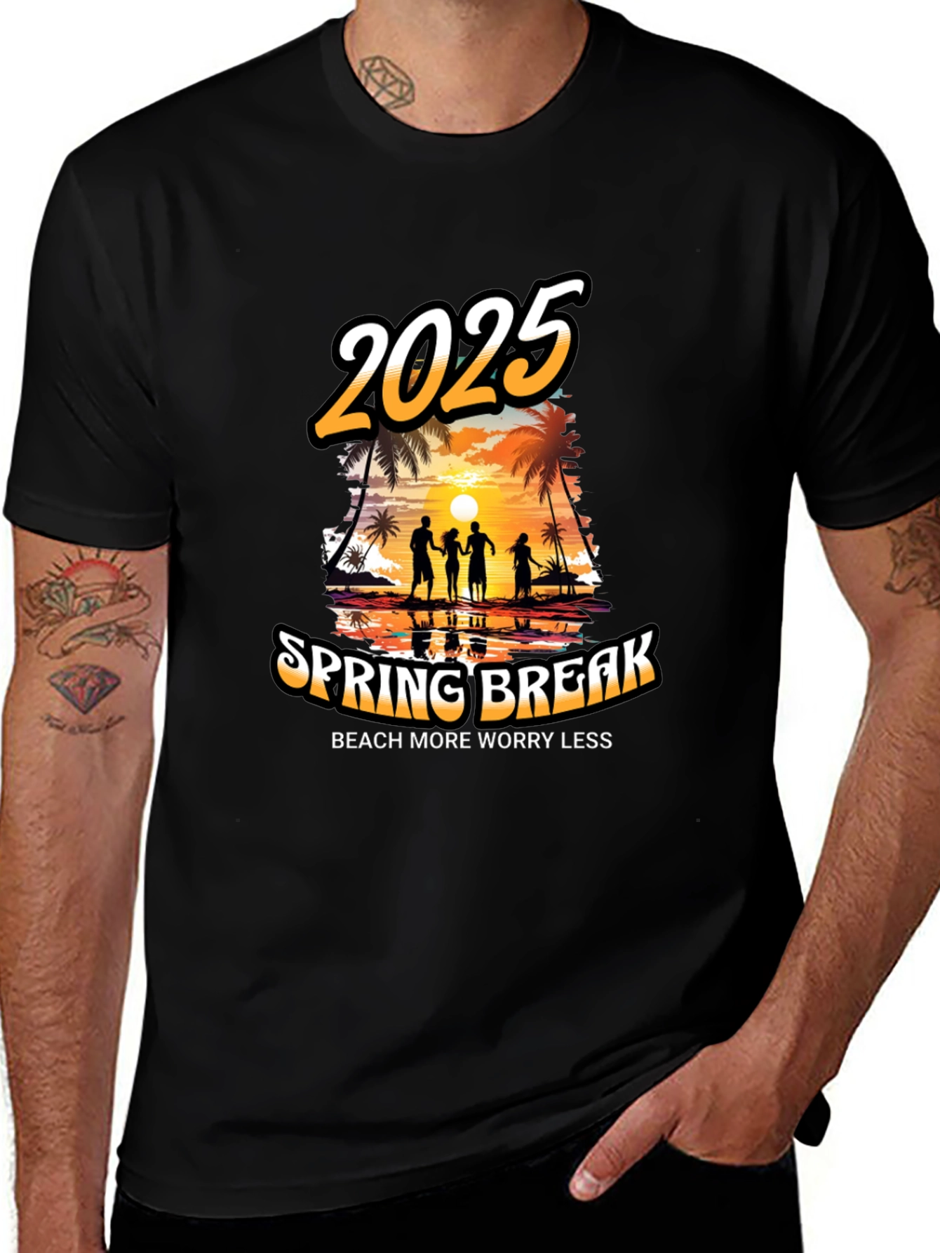 2025 Spring Break Beach T-Shirt