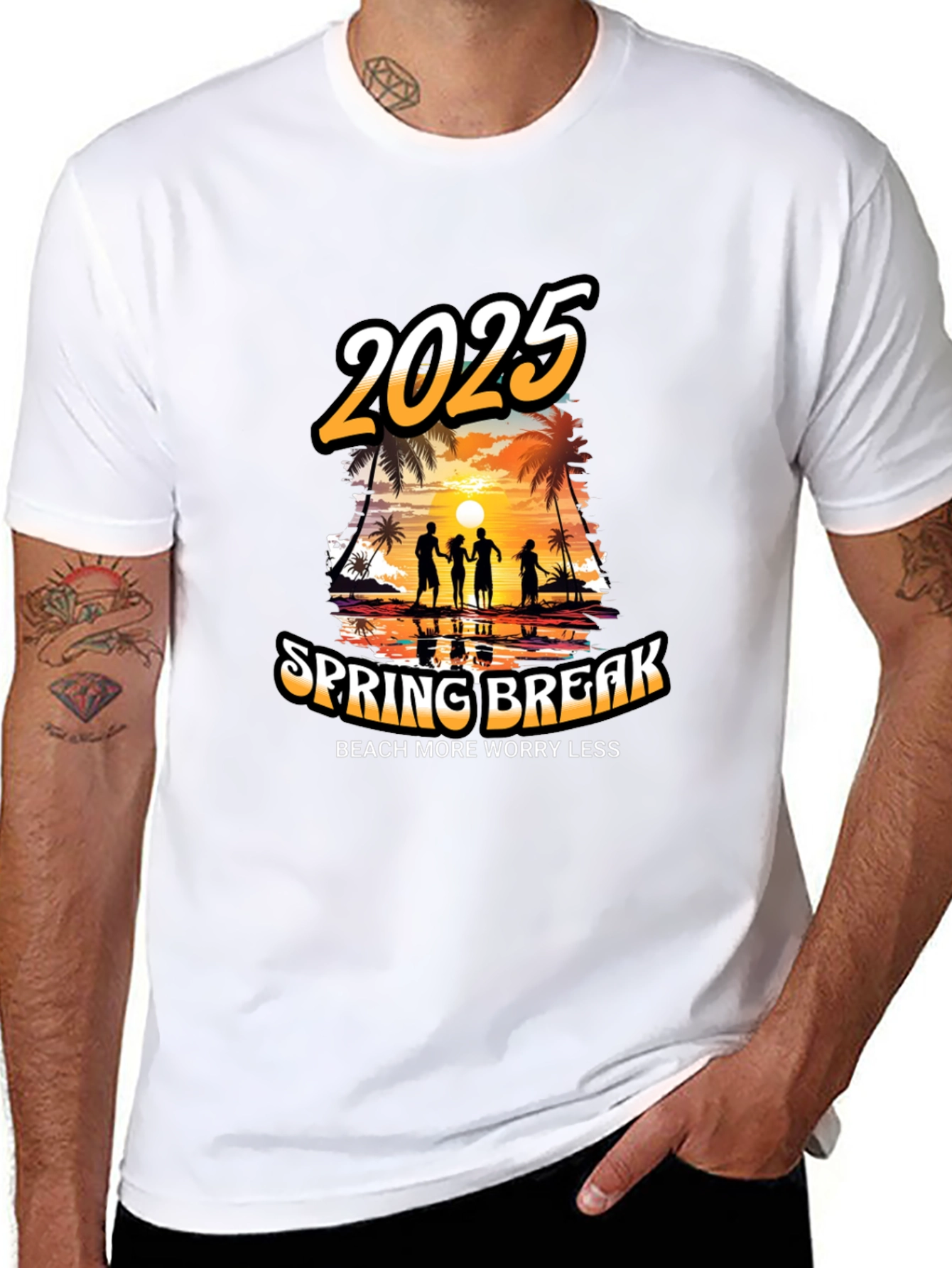 2025 Spring Break Beach T-Shirt