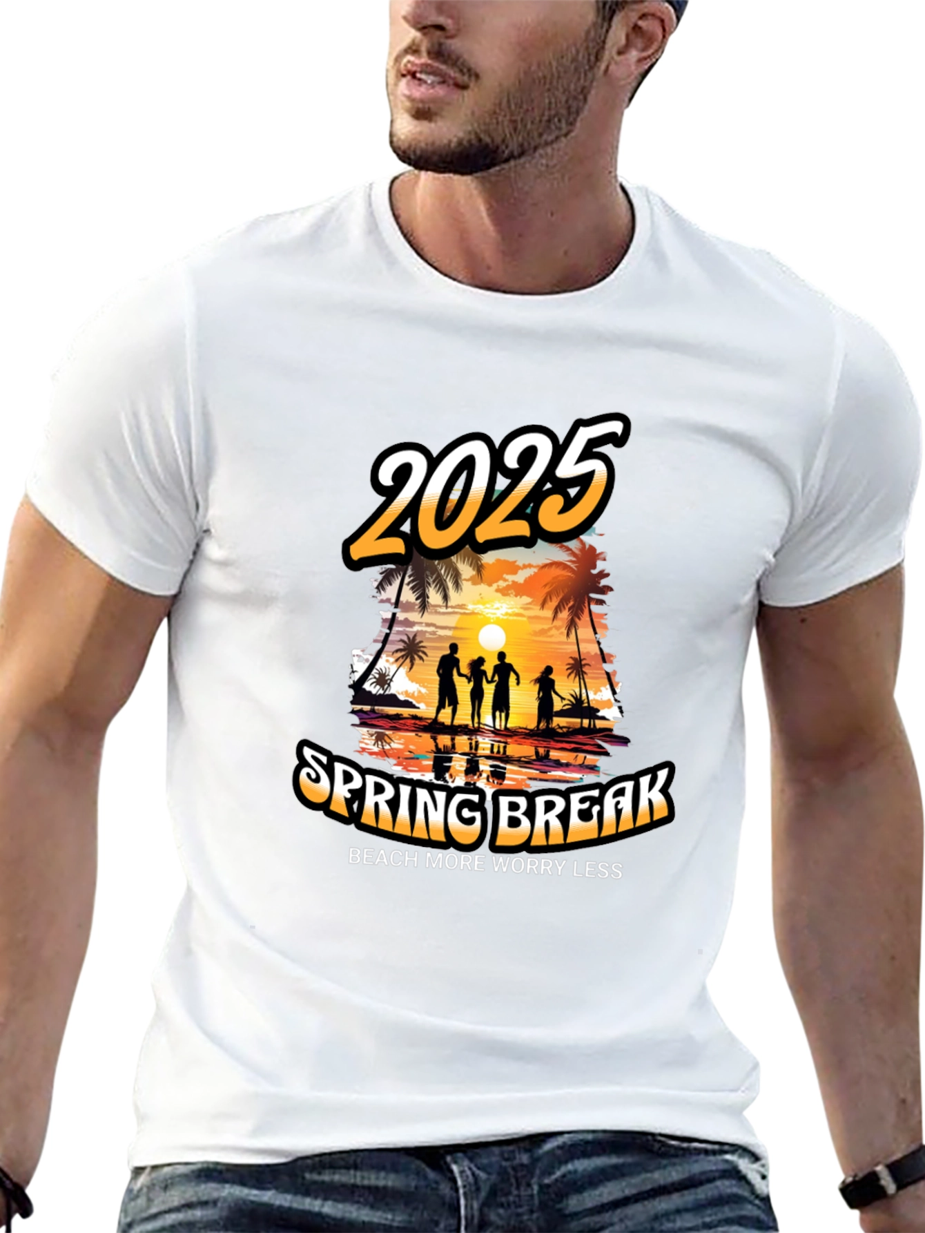 2025 Spring Break Beach T-Shirt