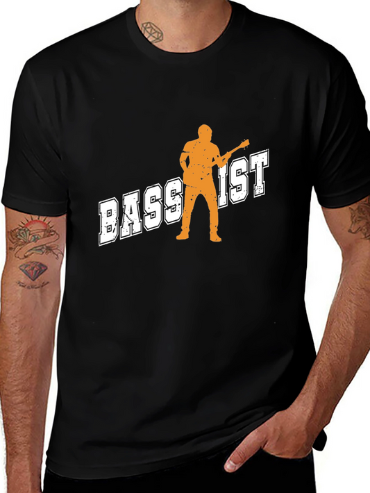 Bassist Graphic T-Shirt - Black