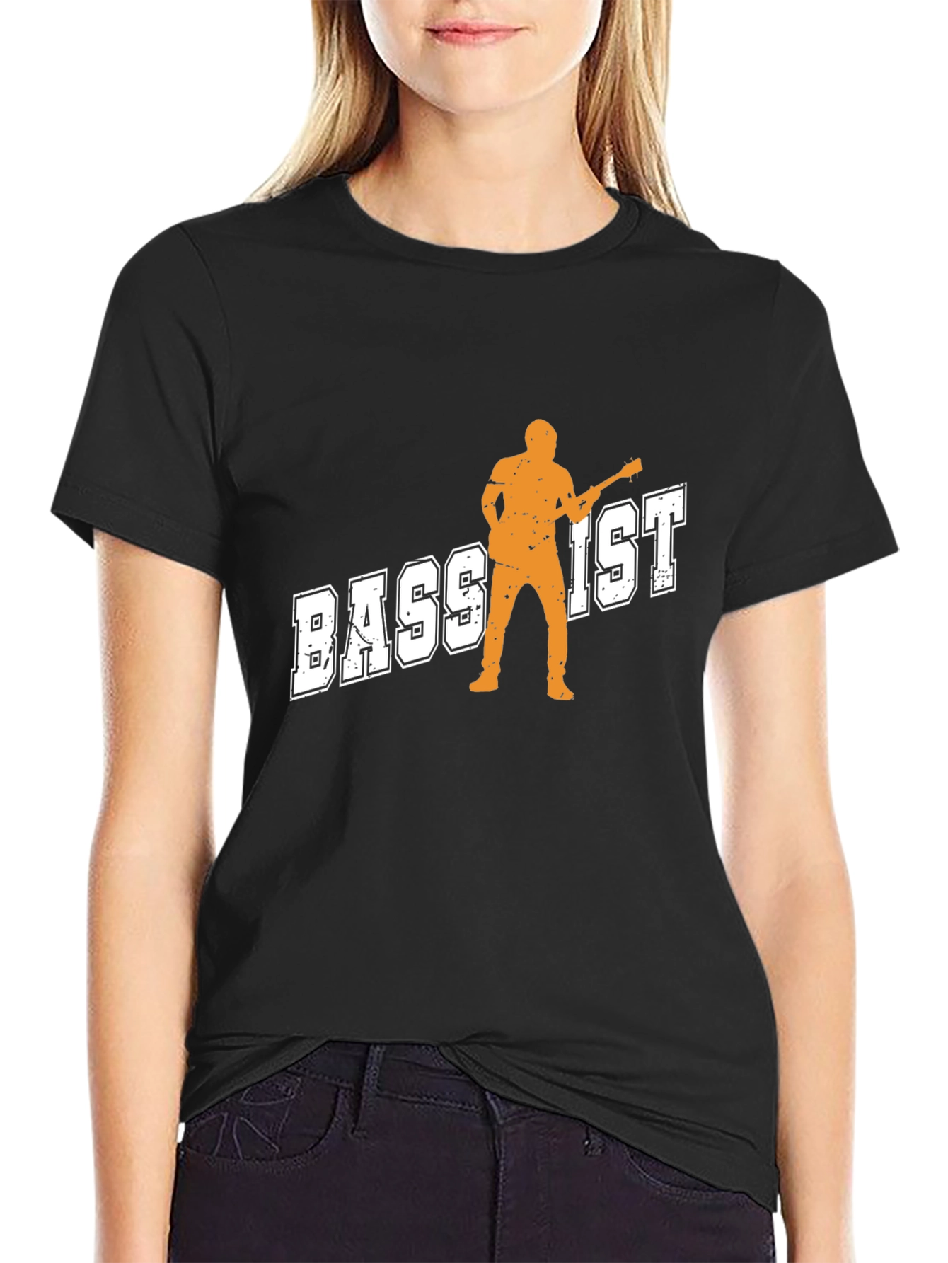 Bassist Graphic T-Shirt - Black
