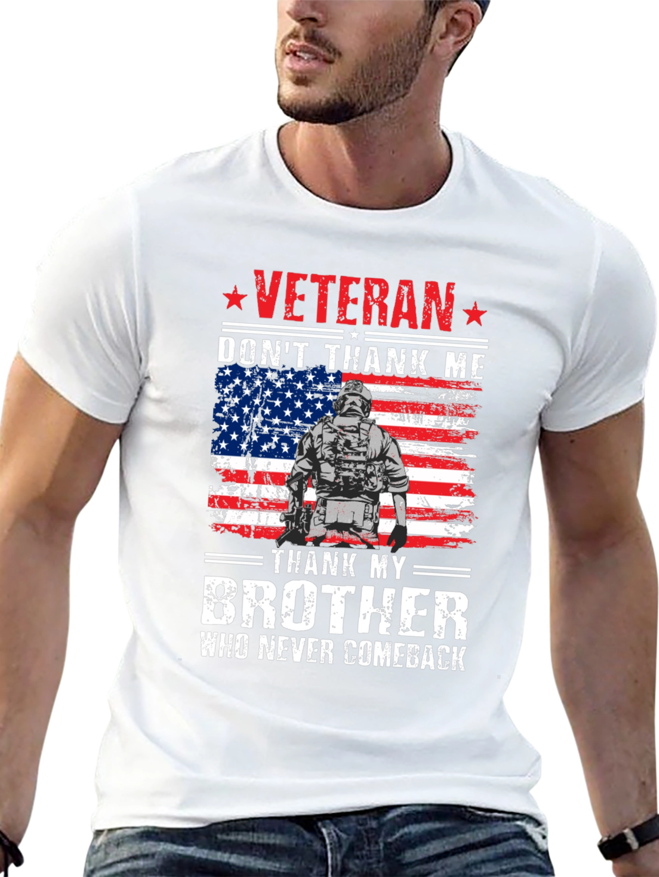 Veteran Dont Thank Me T-Shirt