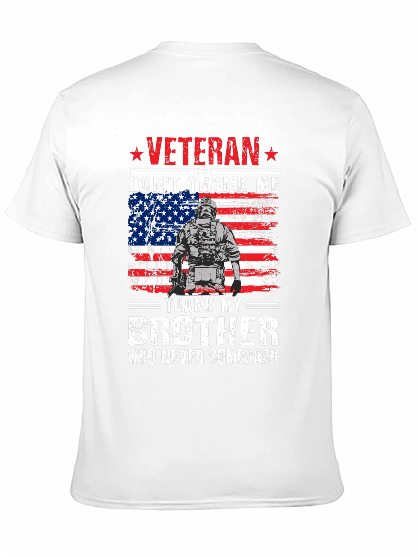 Veteran Dont Thank Me T-Shirt