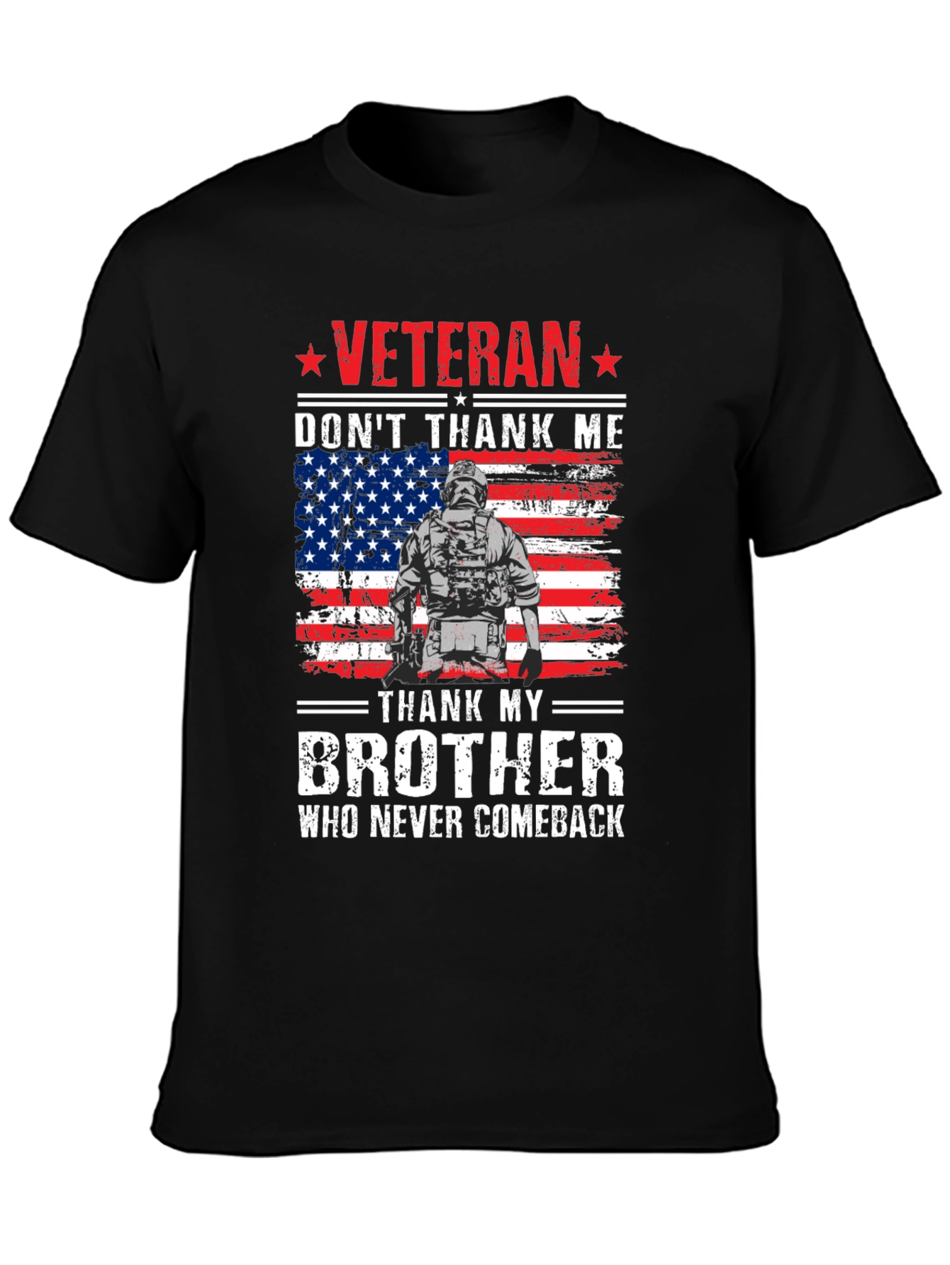 Veteran Dont Thank Me T-Shirt