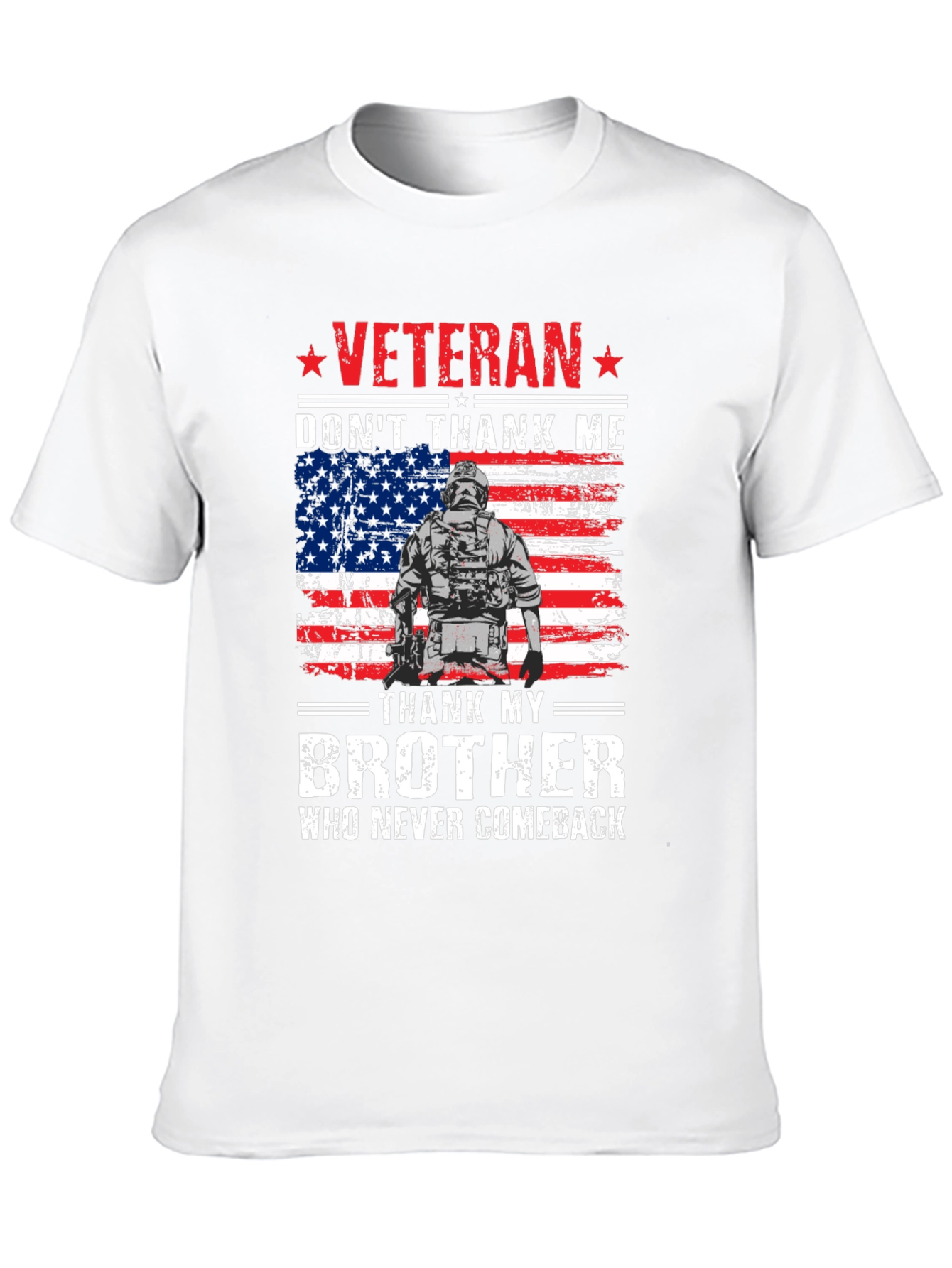 Veteran Dont Thank Me T-Shirt