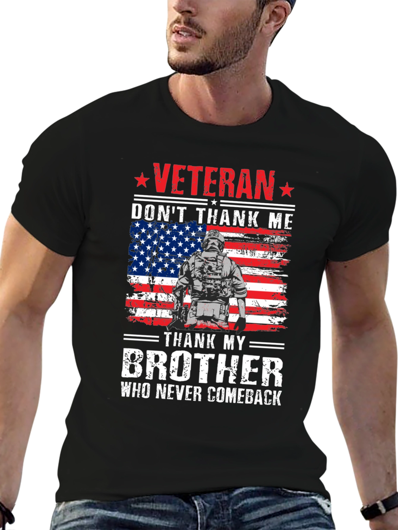 Veteran Dont Thank Me T-Shirt