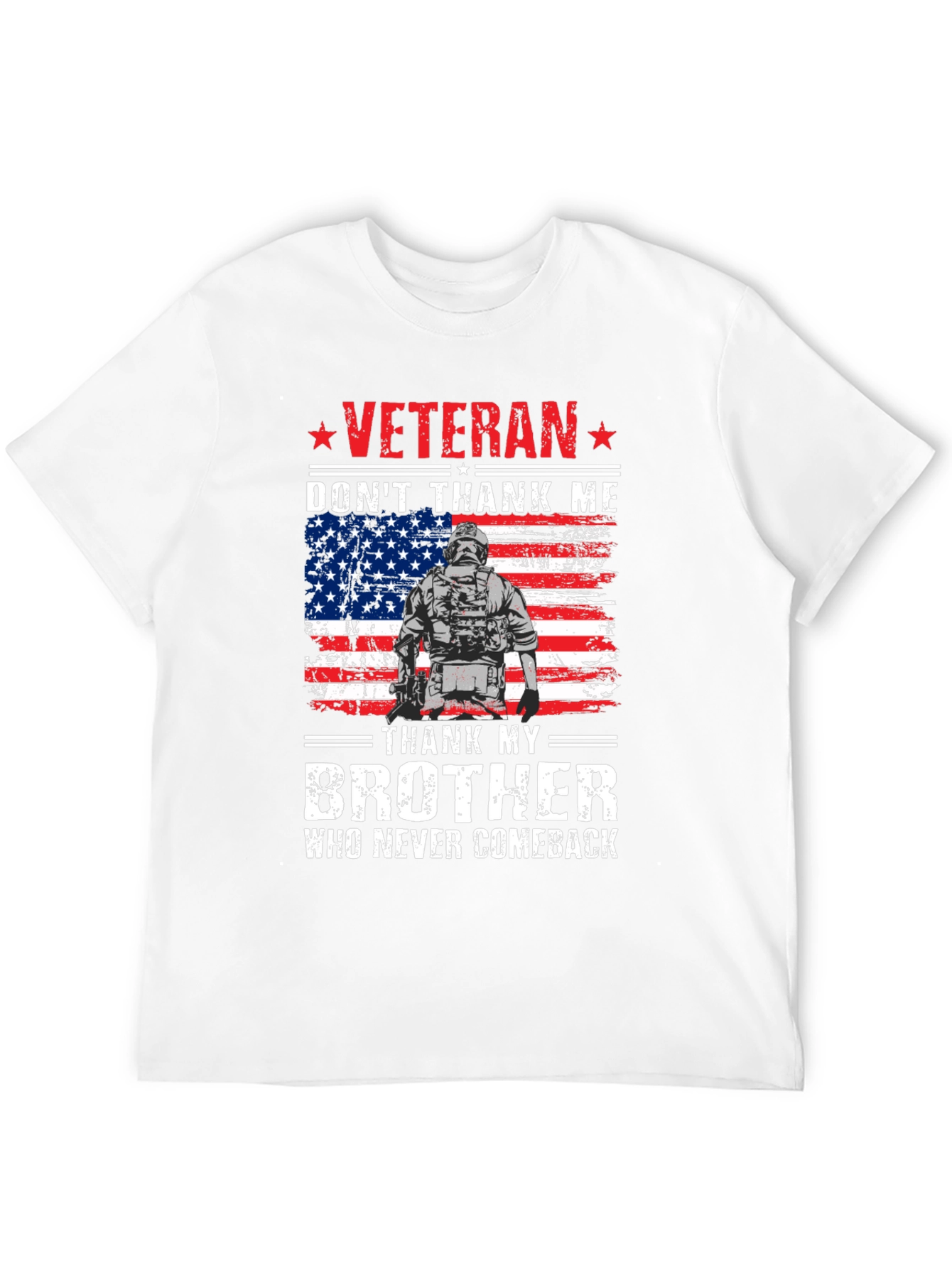 Veteran Dont Thank Me T-Shirt