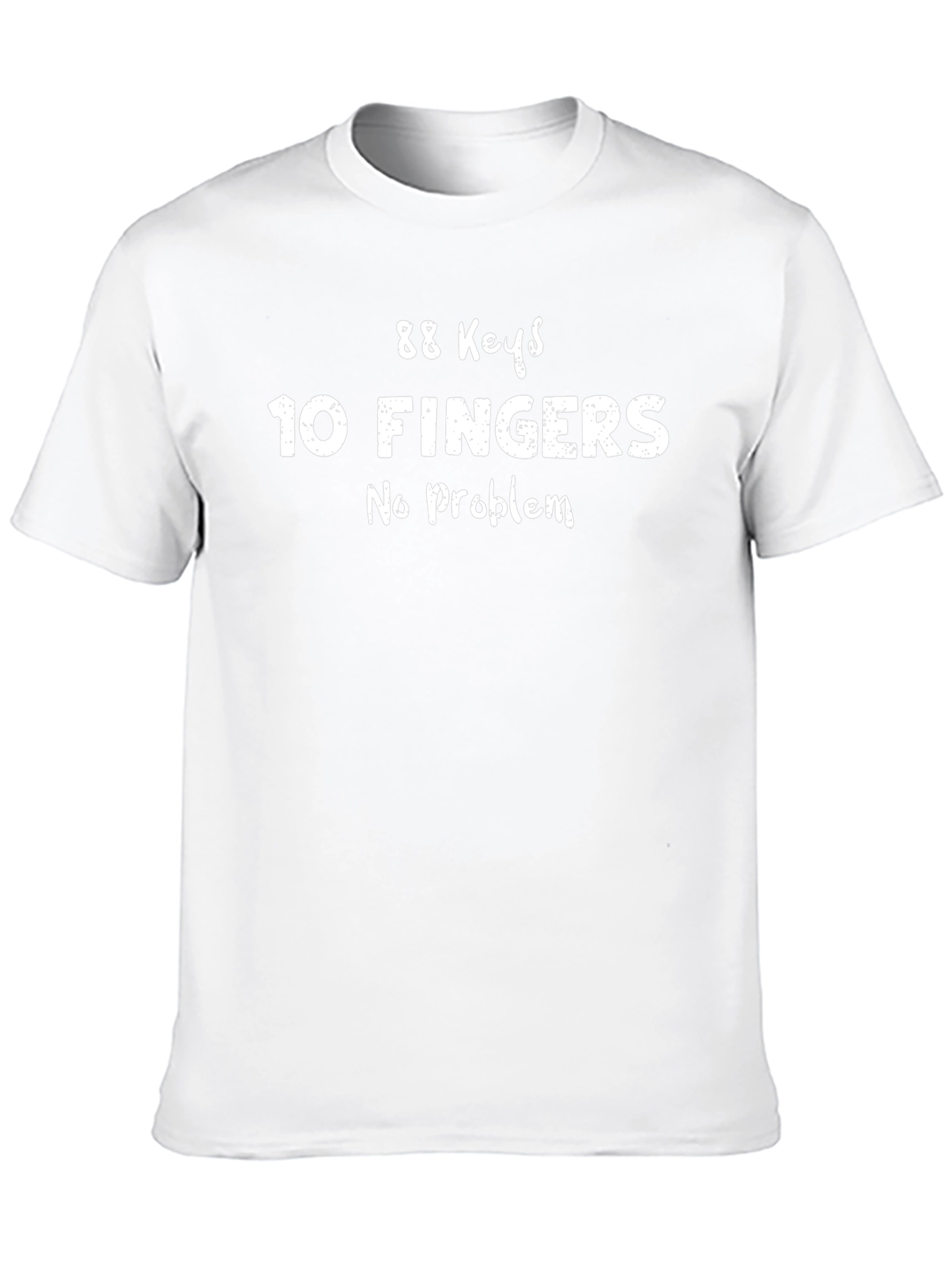 88 Keys 10 Fingers - Funny Musician T-Shirt