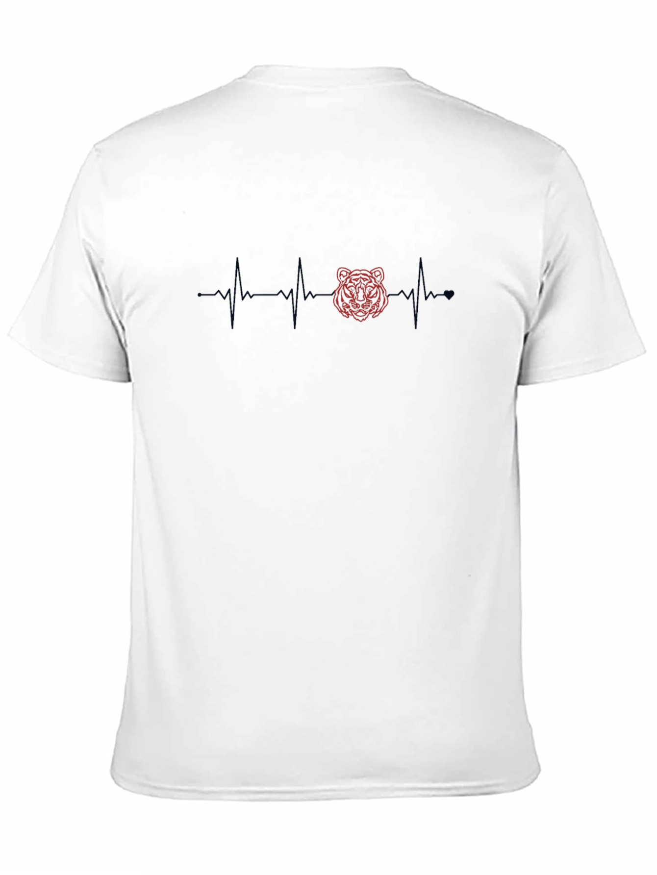 Tiger Heartbeat T-Shirt - Black