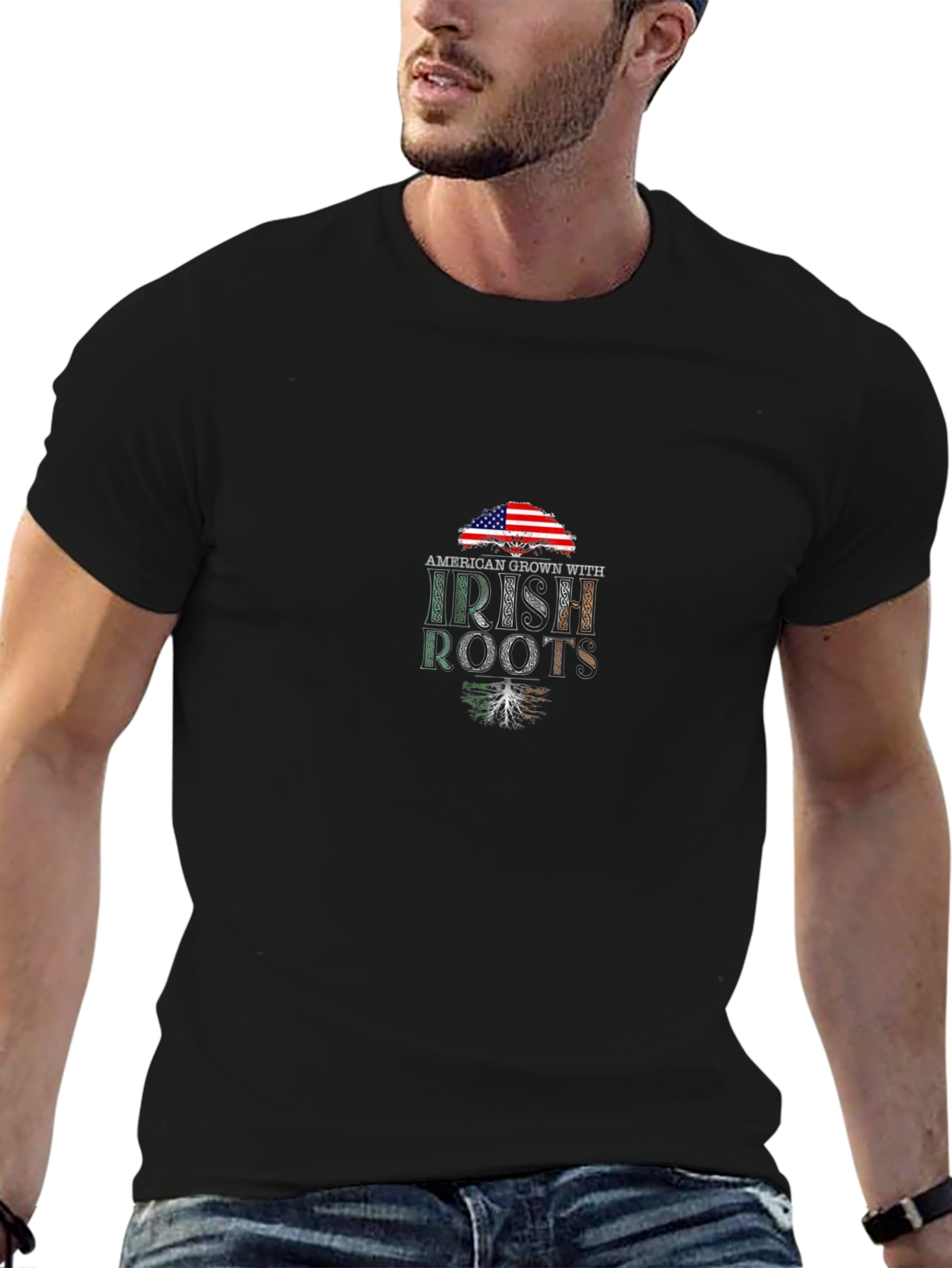 American Grown with Irish Roots T-Shirt