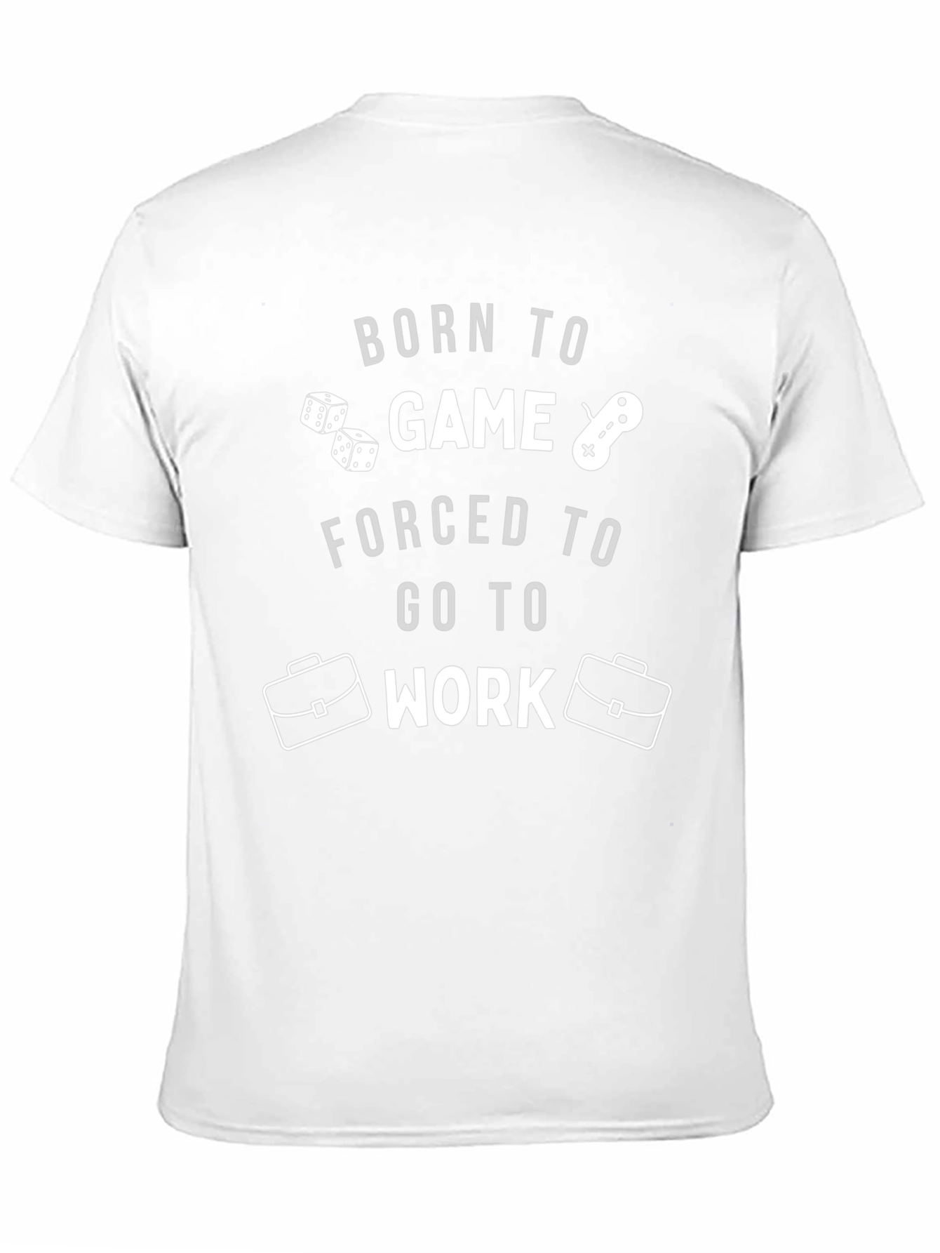 Born to Game T-Shirt Funny Gamer Tee