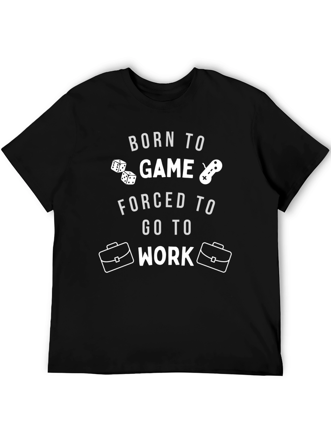 Born to Game T-Shirt Funny Gamer Tee