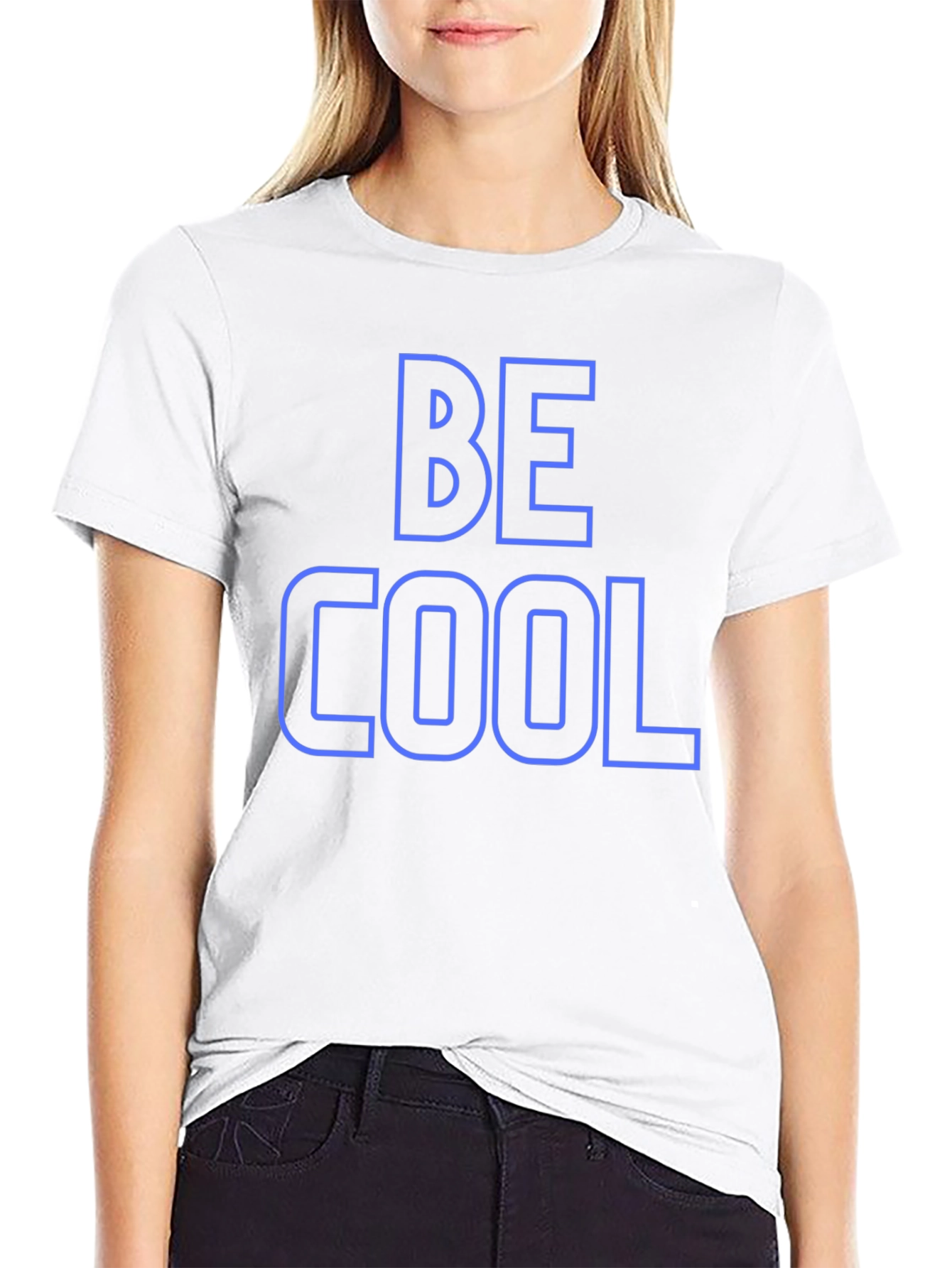 Be Cool Graphic Print Mens T-Shirt