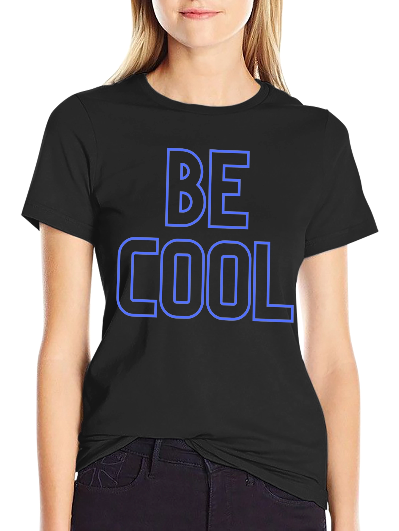 Be Cool Graphic Print Mens T-Shirt
