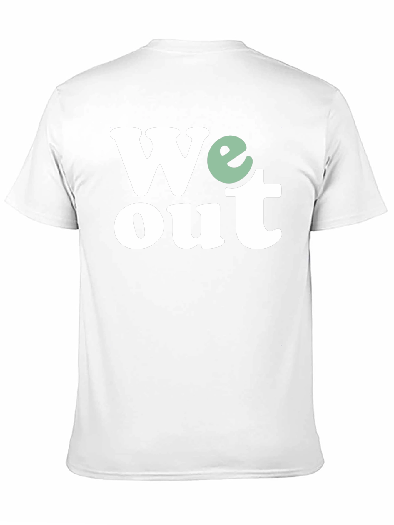 We Out T-Shirt - Black Casual Trendy