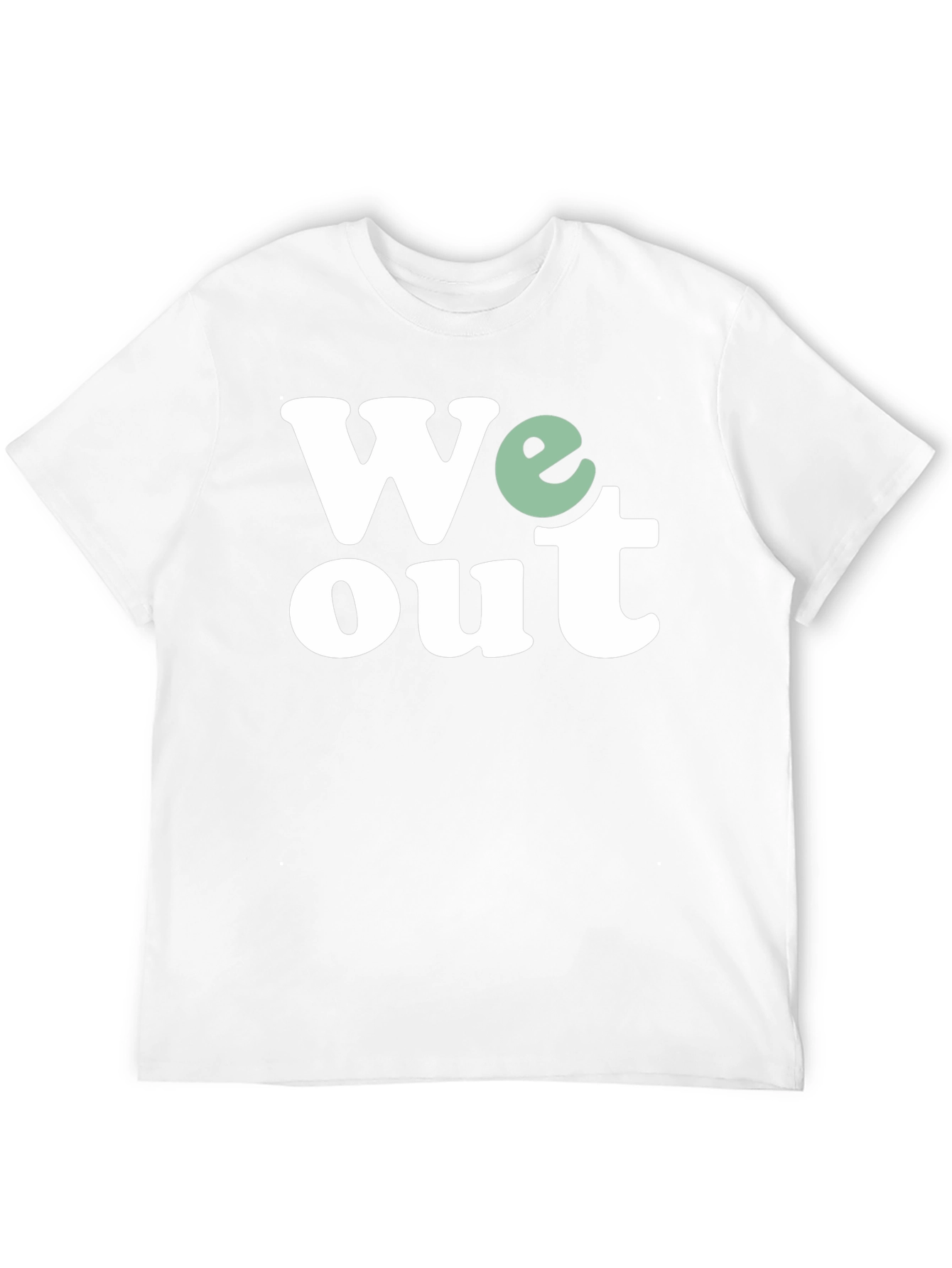 We Out T-Shirt - Black Casual Trendy