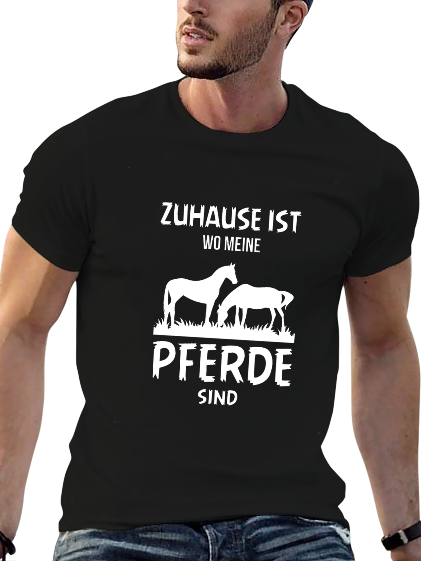 Zuhause Ist Wo Meine Pferde Sind T-Shirt
