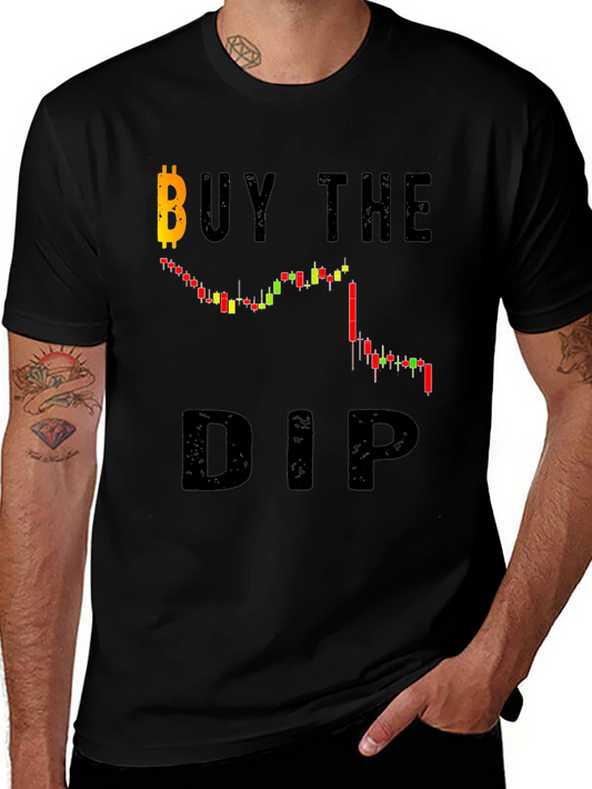 Buy the Dip Bitcoin Crypto Graphic T-Shirt