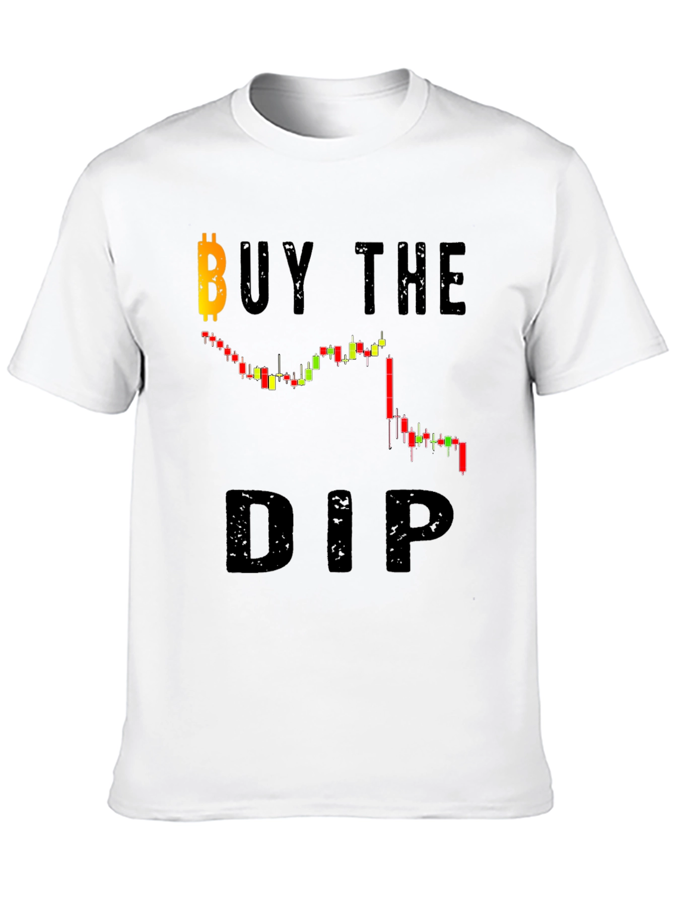 Buy the Dip Bitcoin Crypto Graphic T-Shirt