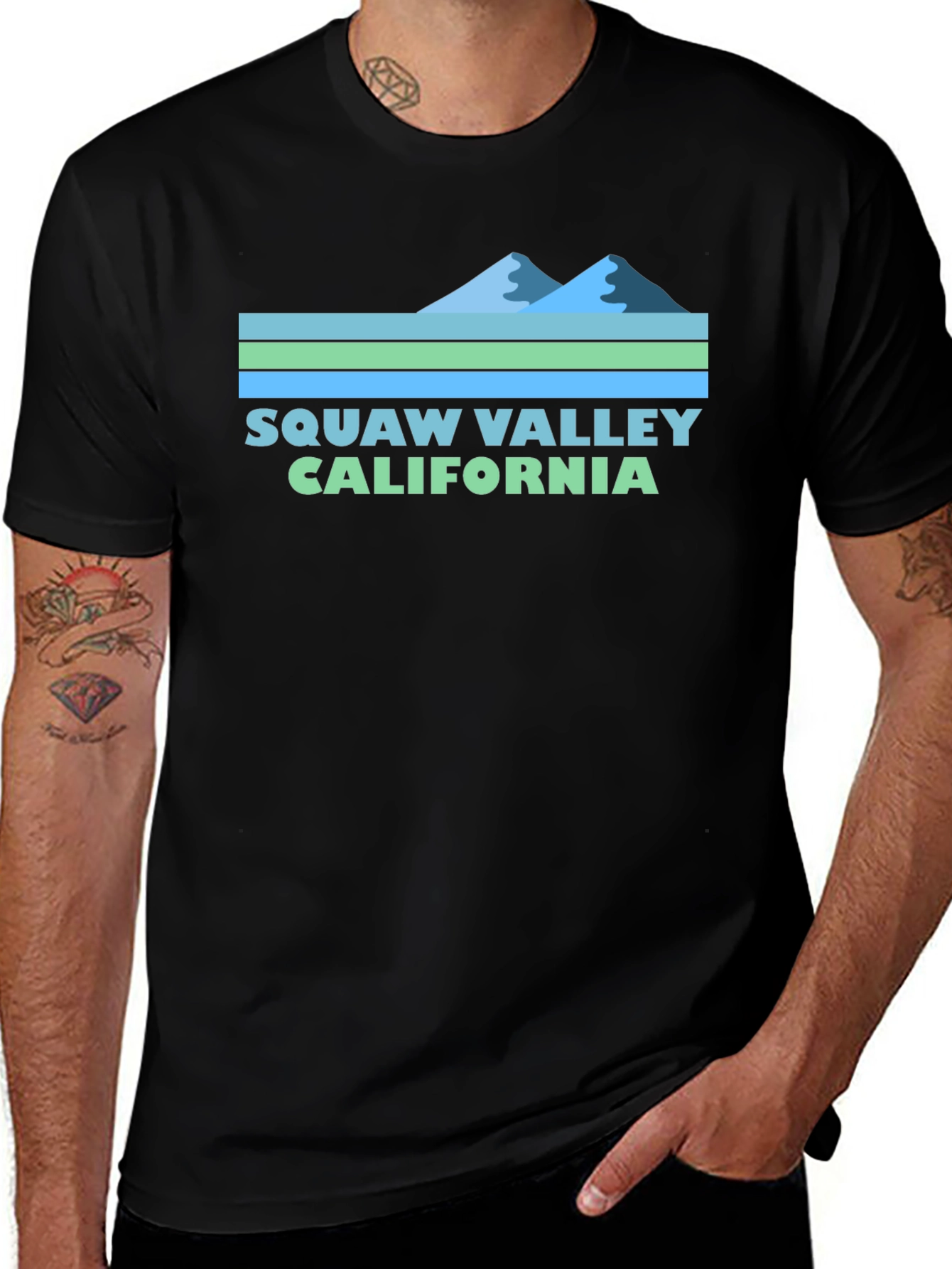 Squaw Valley California Graphic Tee