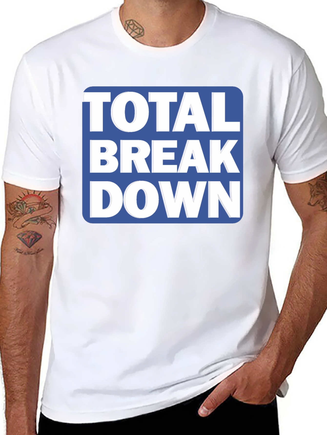 Total Breakdown Graphic Tee - Mens Black T-Shirt