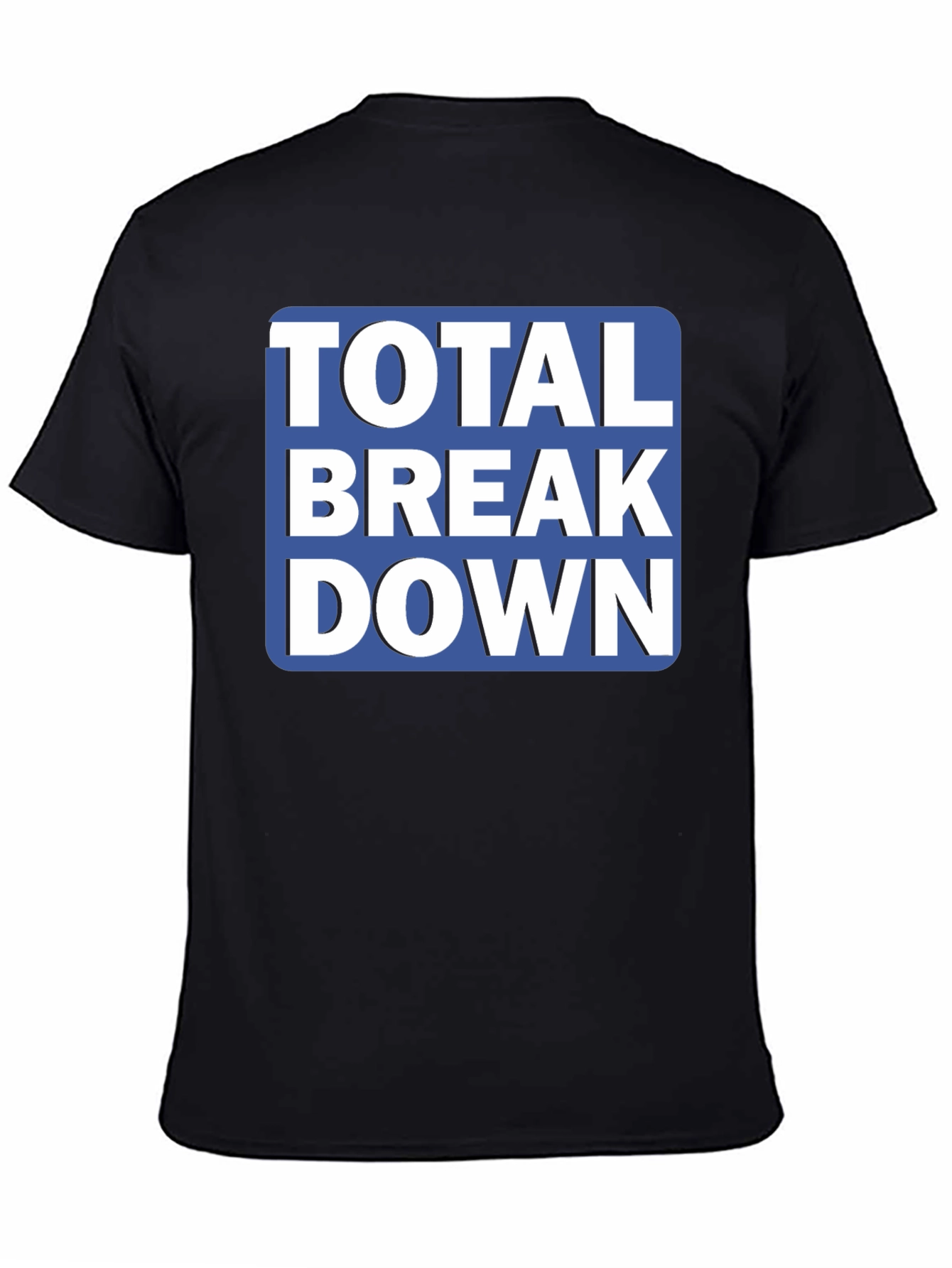 Total Breakdown Graphic Tee - Mens Black T-Shirt