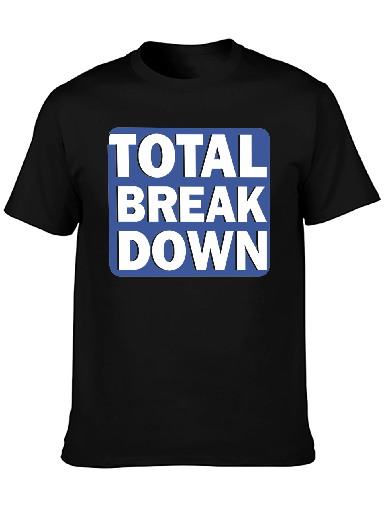 Total Breakdown Graphic Tee - Mens Black T-Shirt