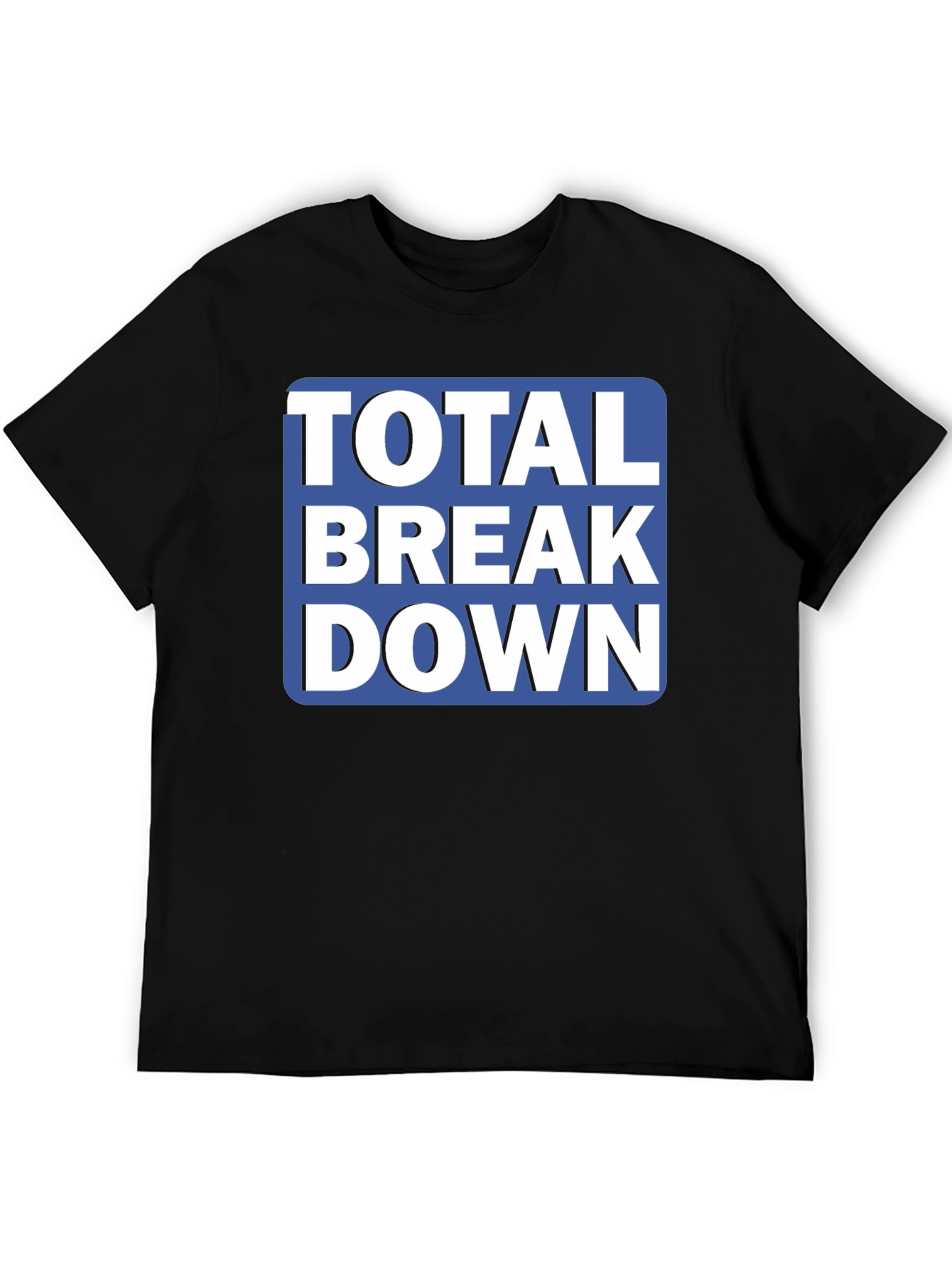 Total Breakdown Graphic Tee - Mens Black T-Shirt
