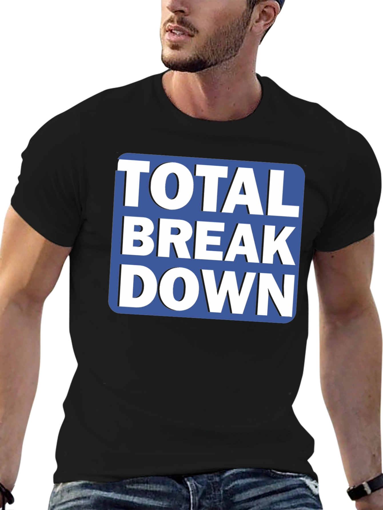 Total Breakdown Graphic Tee - Mens Black T-Shirt