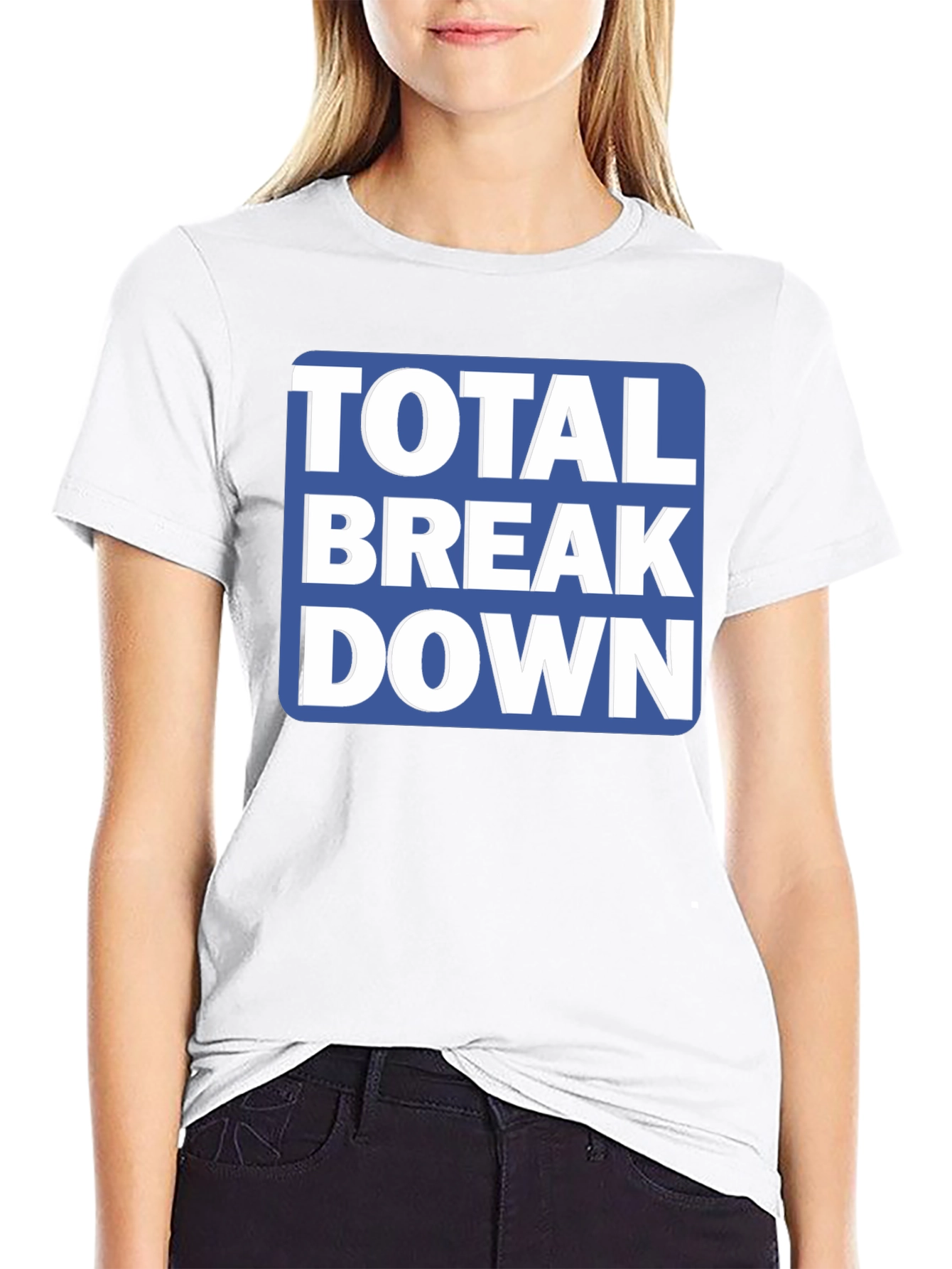Total Breakdown Graphic Tee - Mens Black T-Shirt
