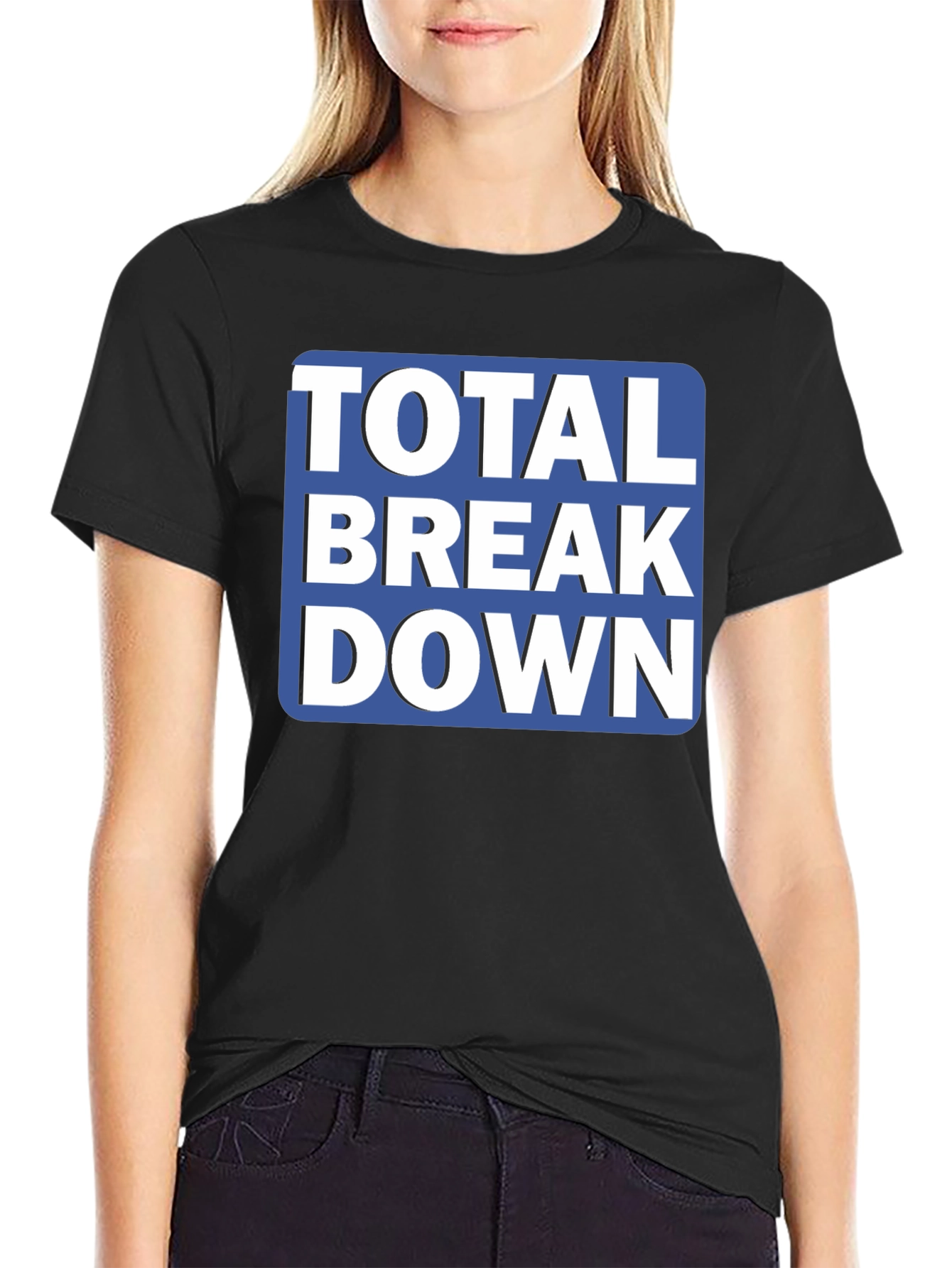 Total Breakdown Graphic Tee - Mens Black T-Shirt