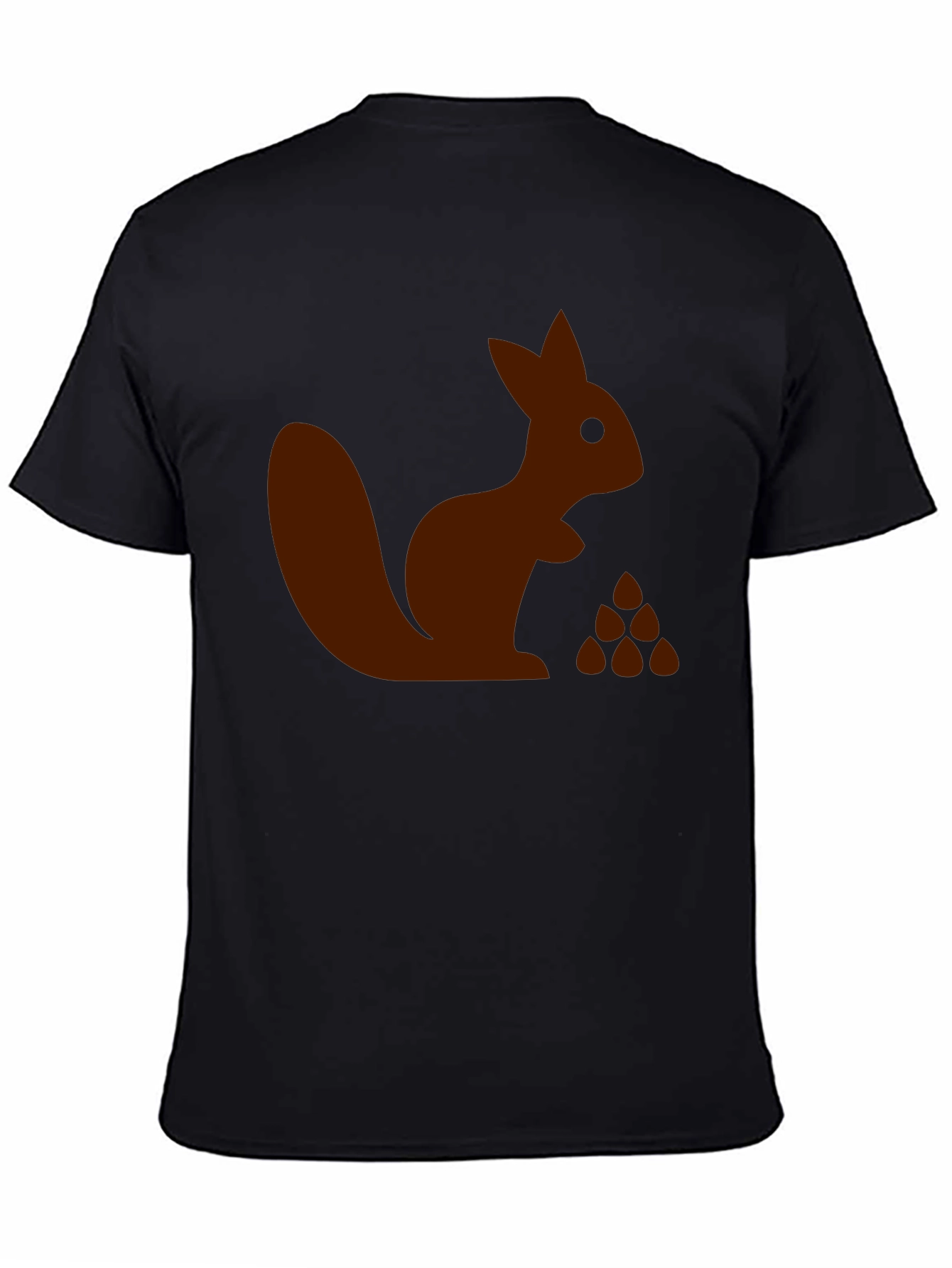 Squirrel and Nuts Graphic T-Shirt - Unisex Casual Tee
