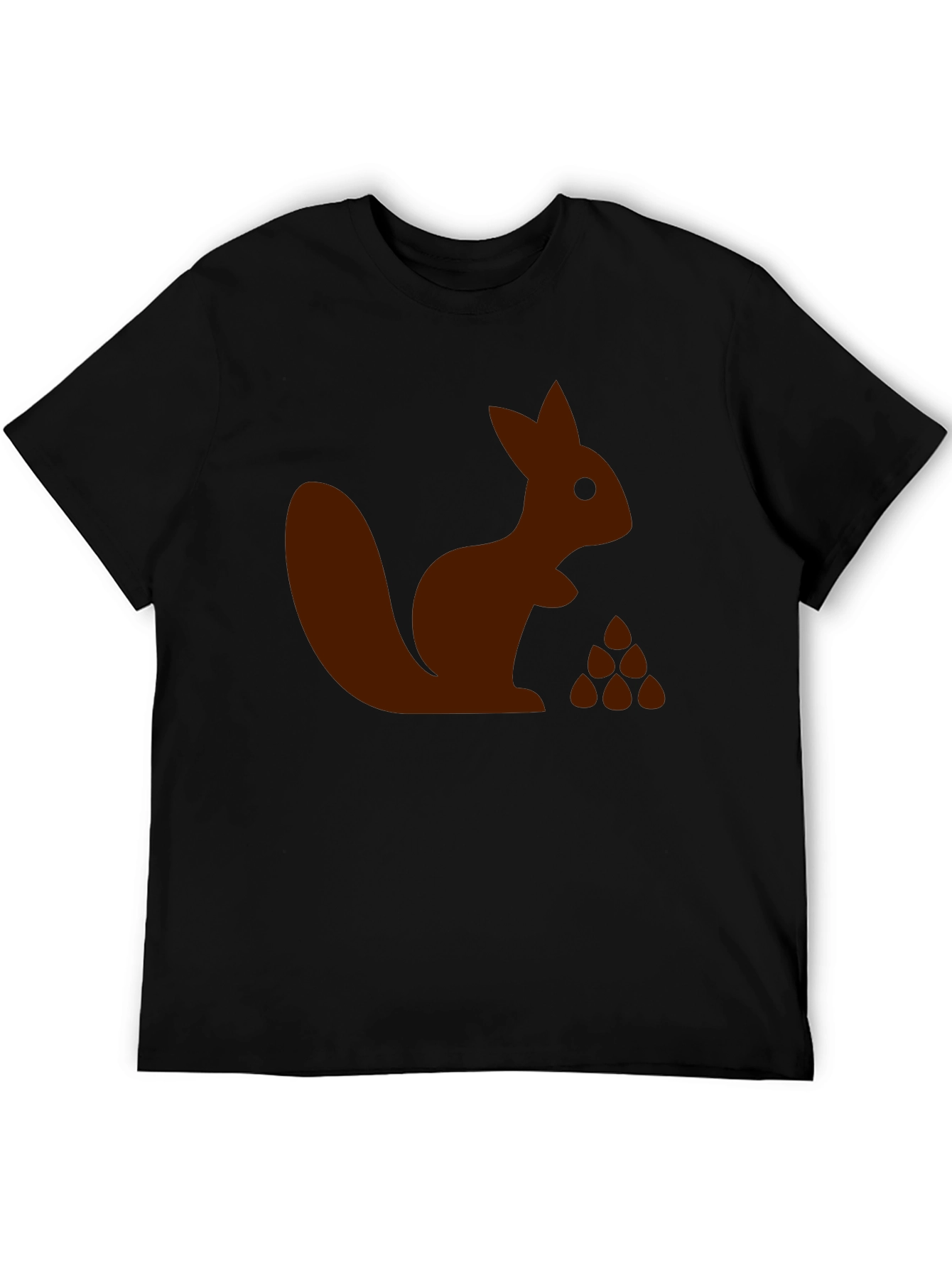 Squirrel and Nuts Graphic T-Shirt - Unisex Casual Tee
