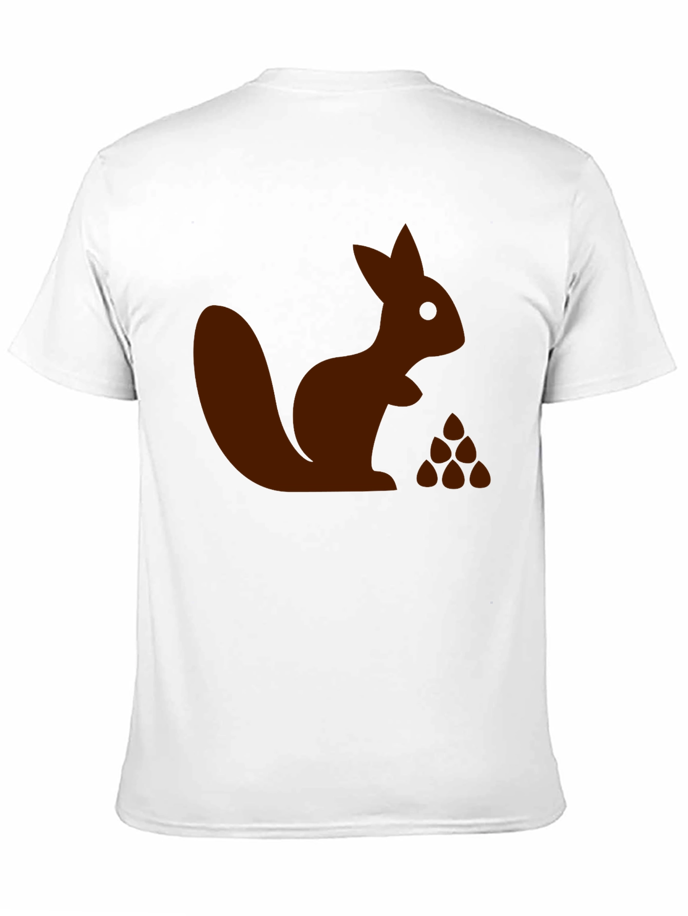 Squirrel and Nuts Graphic T-Shirt - Unisex Casual Tee